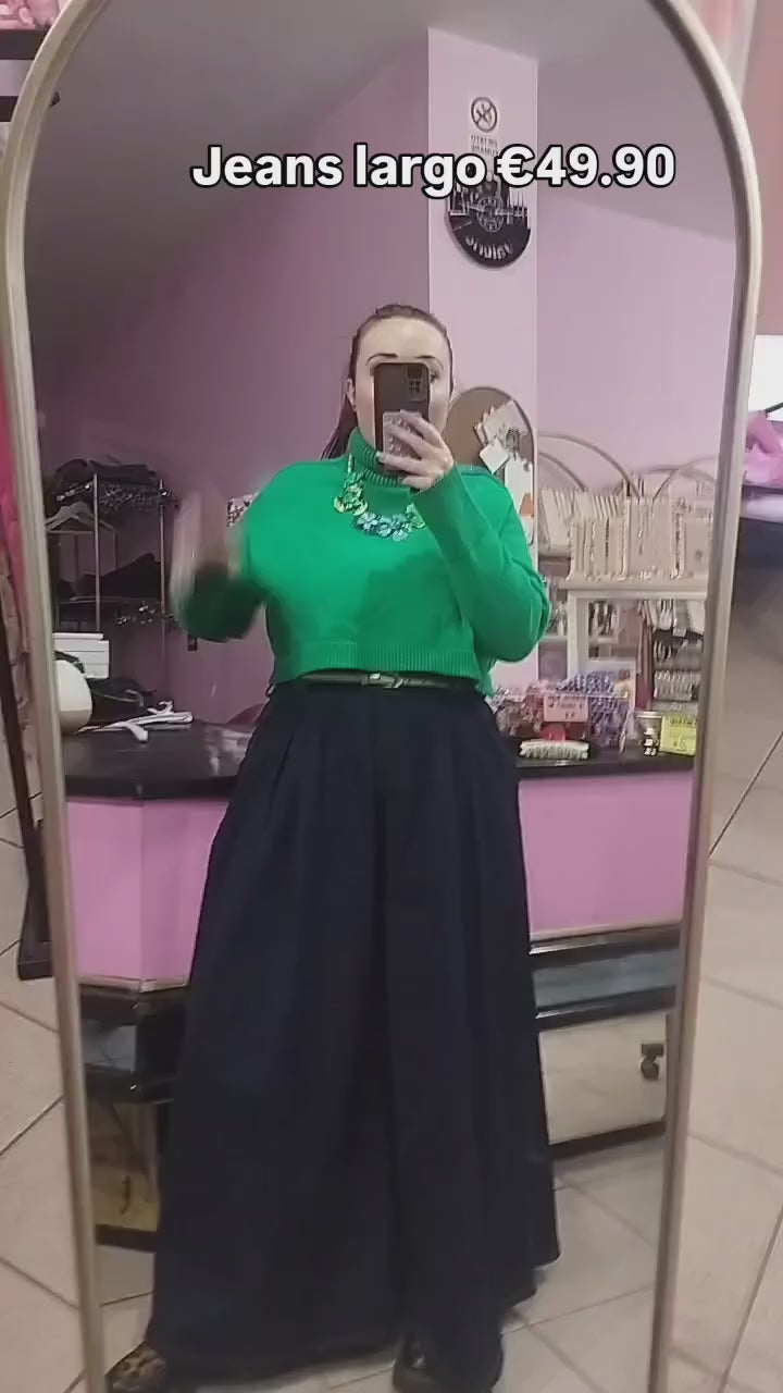 Denim largo