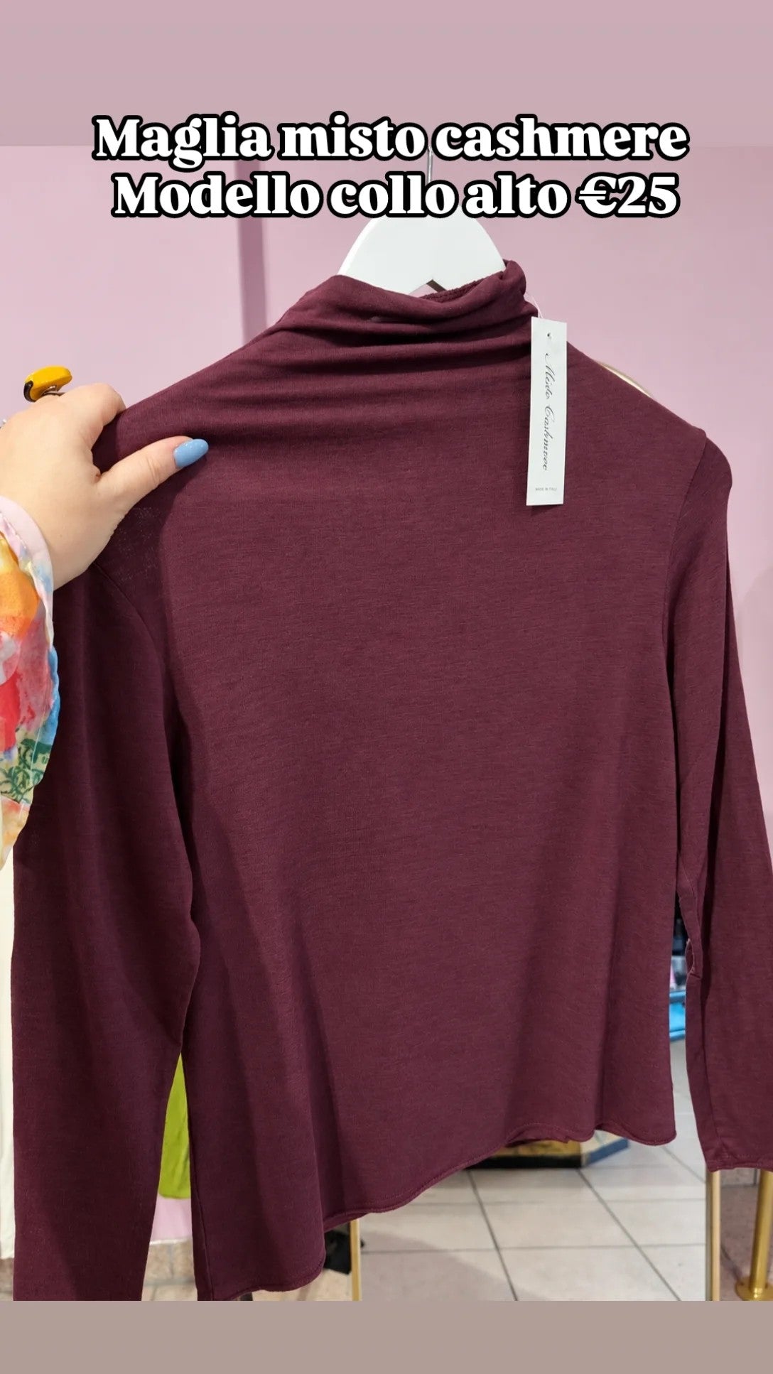 Maglie cashmere blend