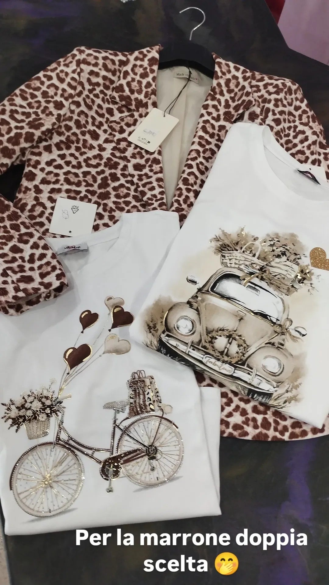 Blazer leopardato