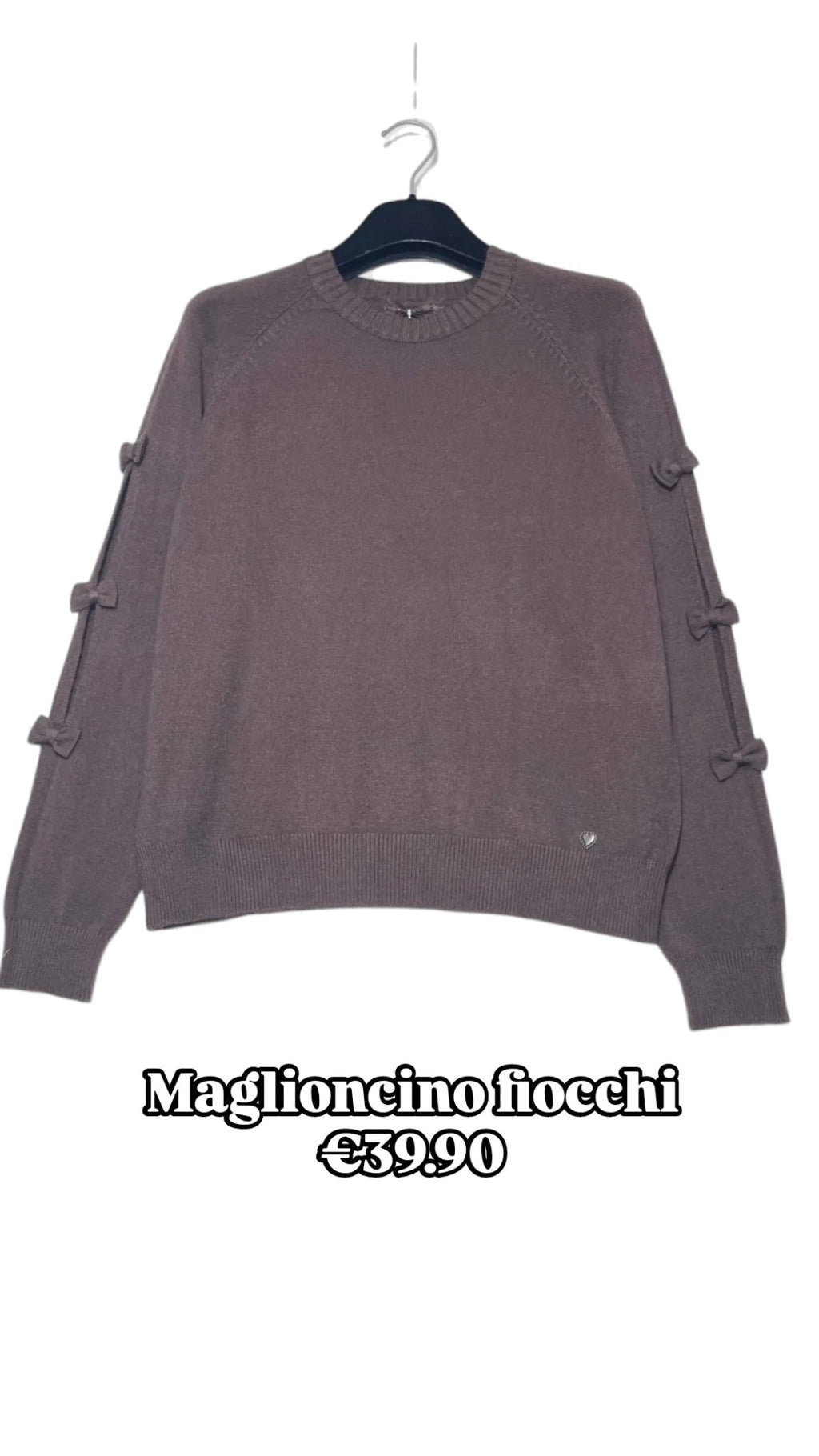 Maglioncino fiocchi