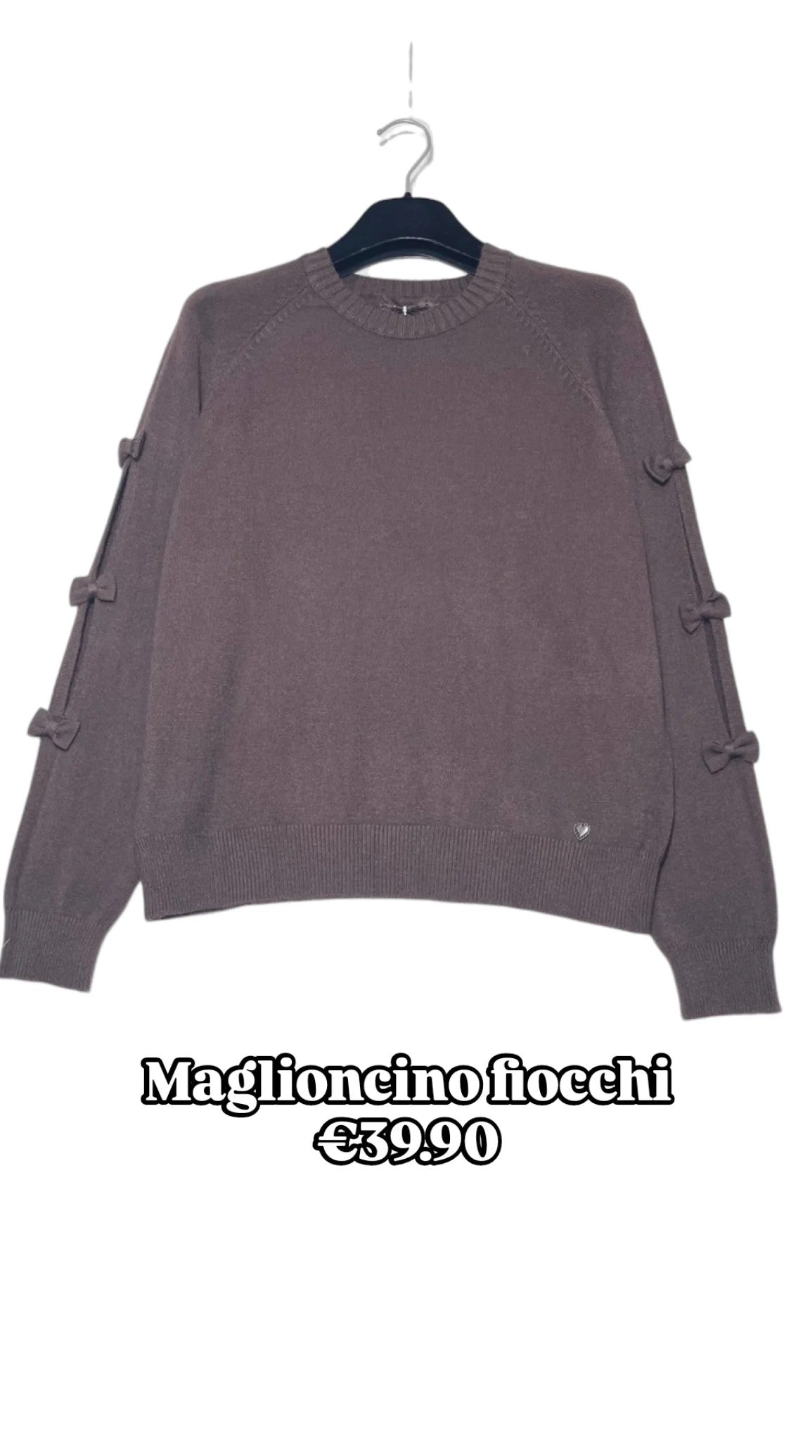 Maglioncino fiocchi