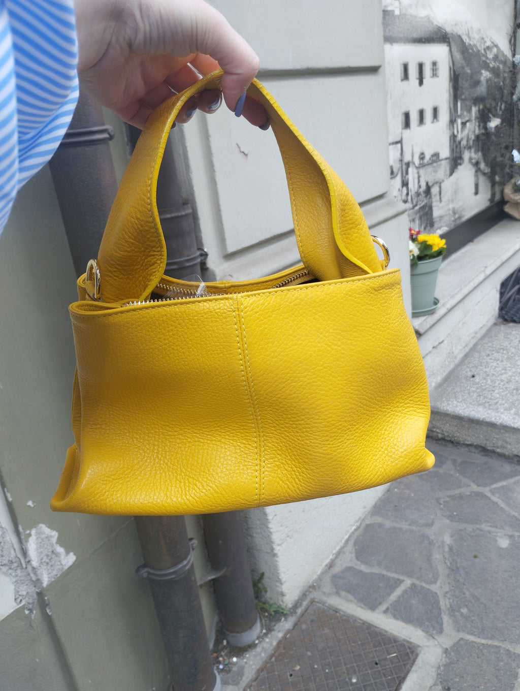 Borsa vera pelle