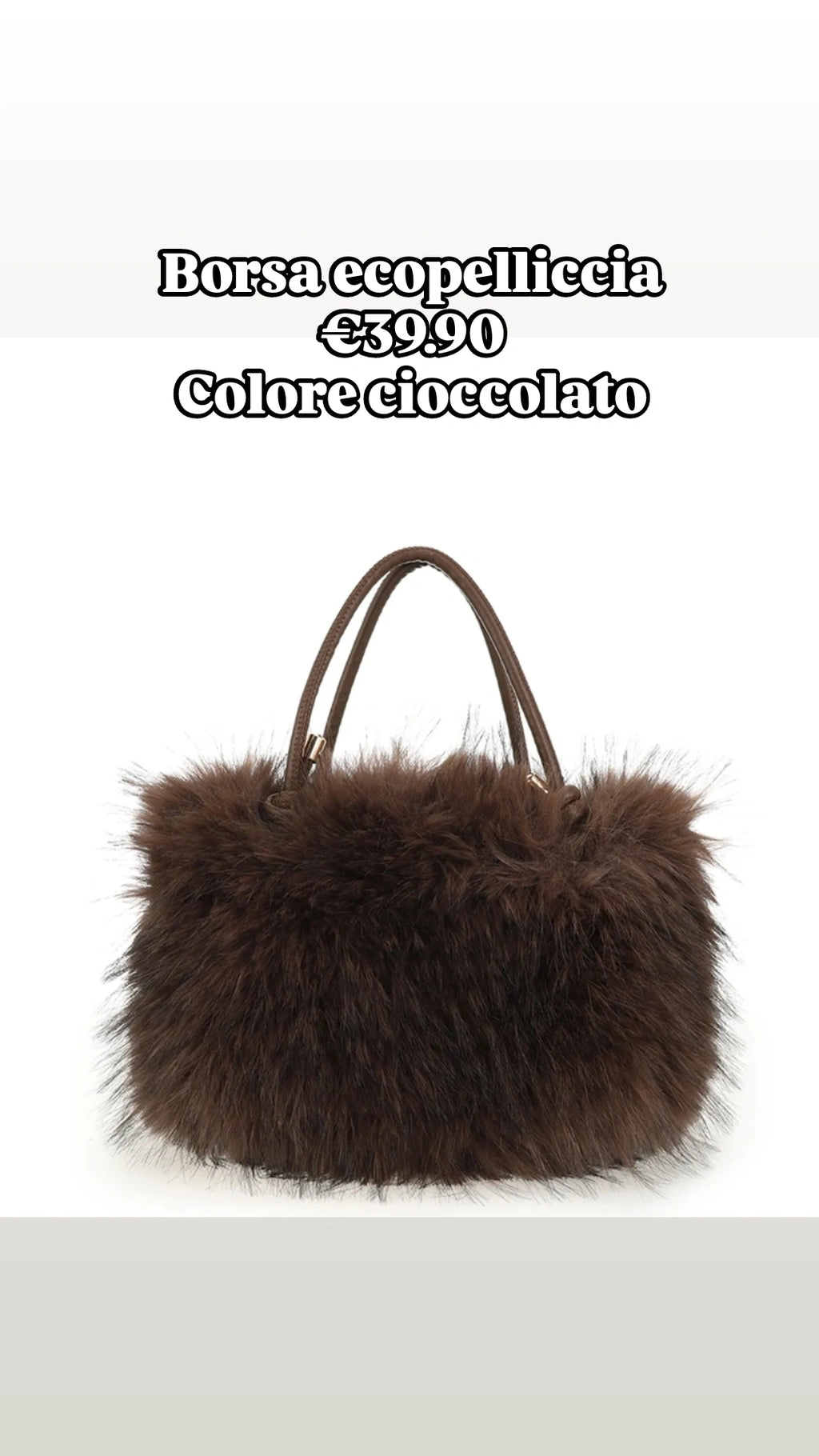 Borsa ecopelliccia