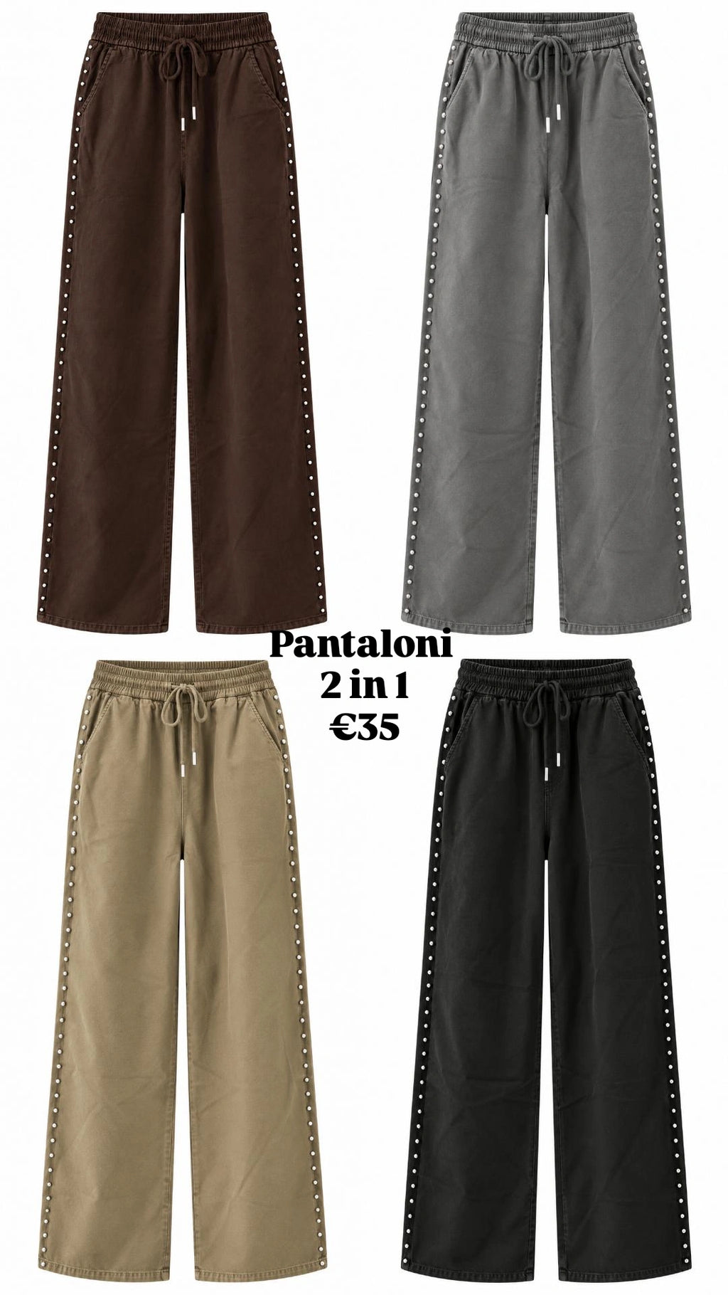Pantalone 2 in 1