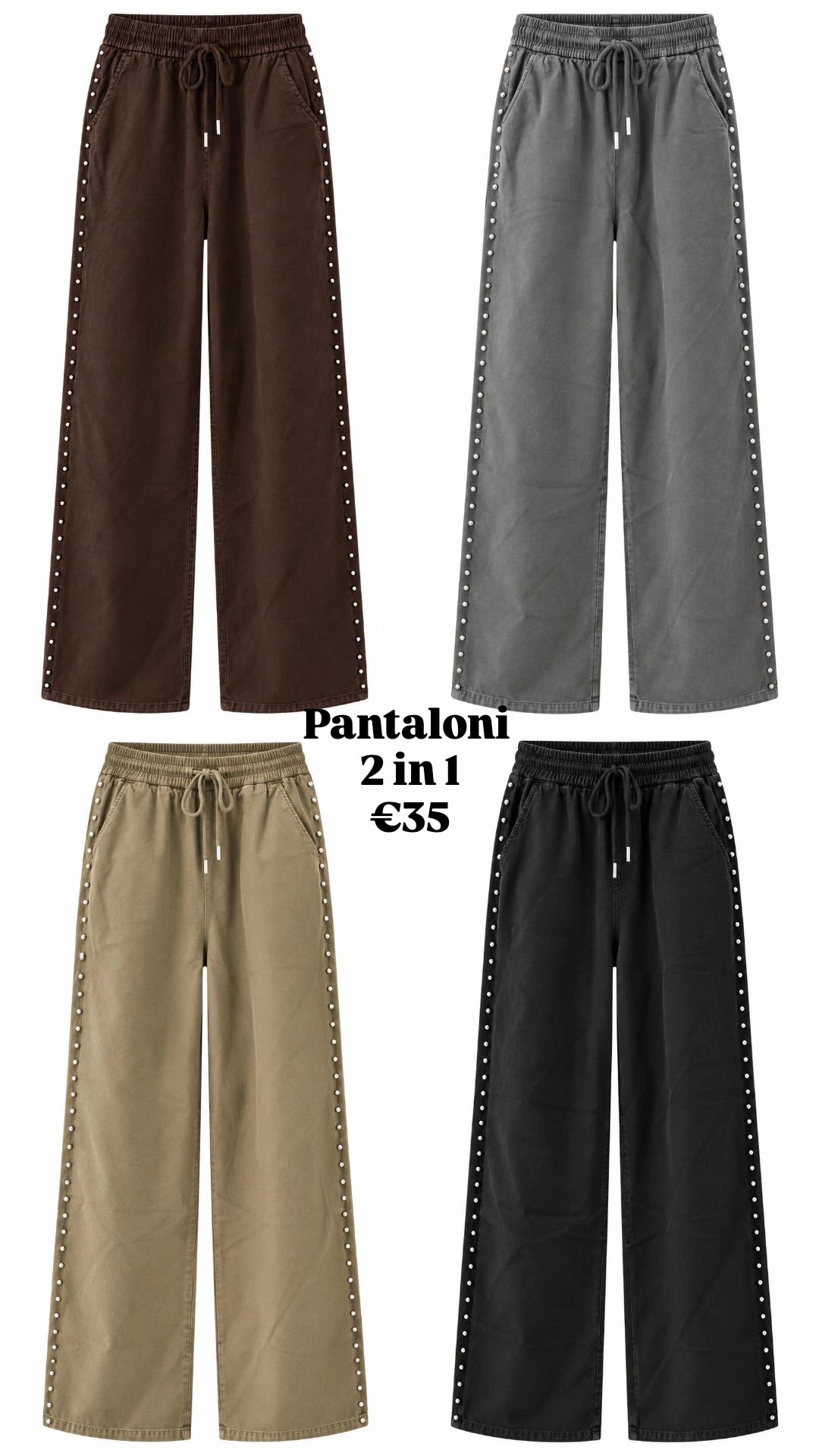 Pantalone 2 in 1