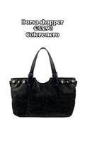 Shopper con borchie