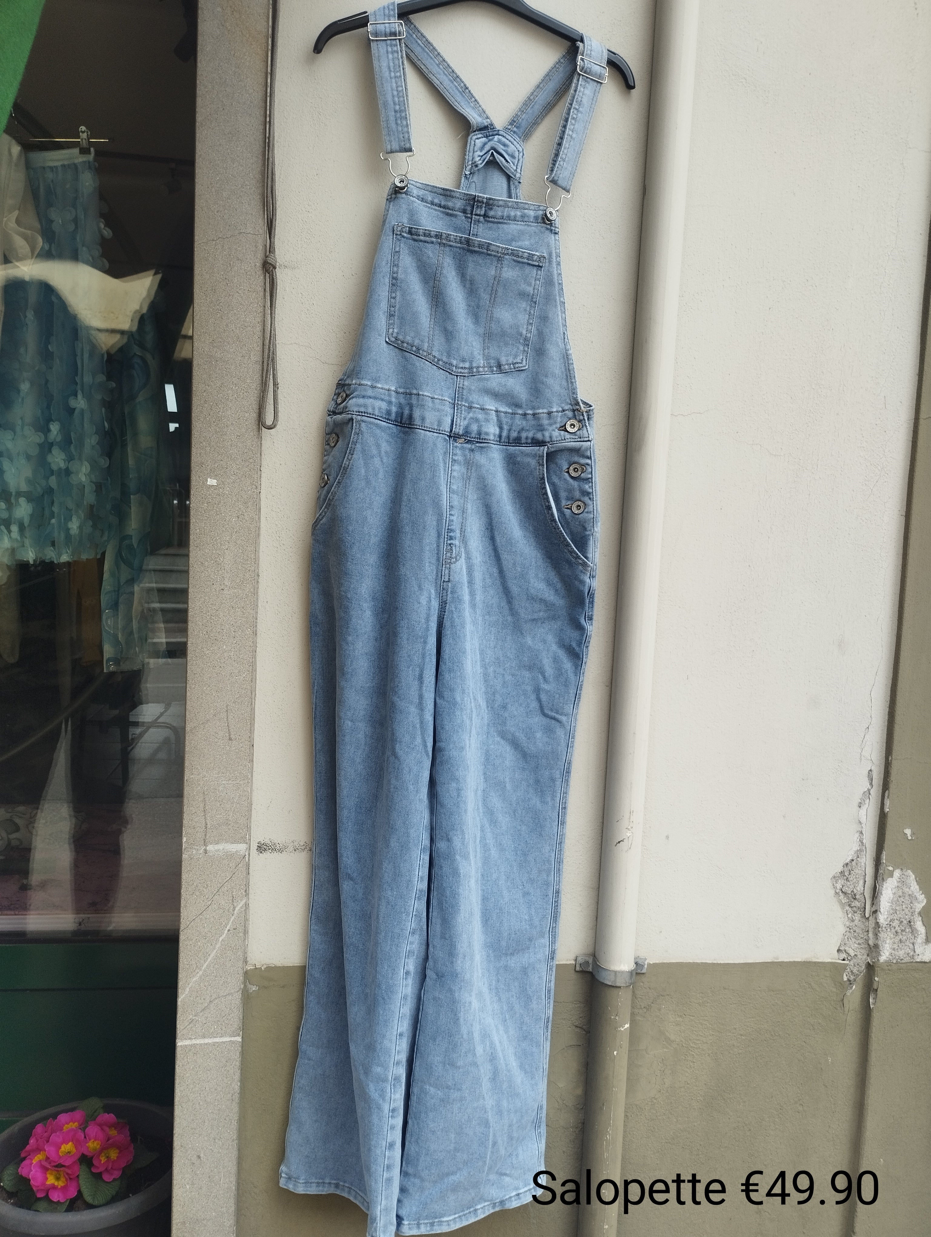 Salopette denim