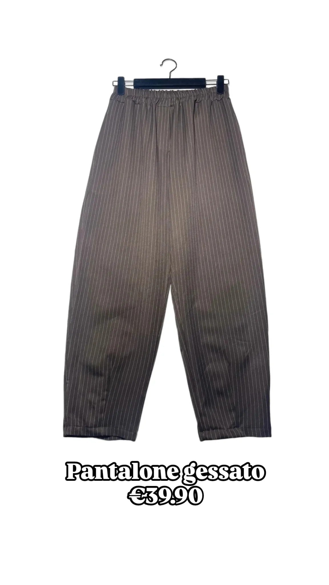 Pantalone gessato