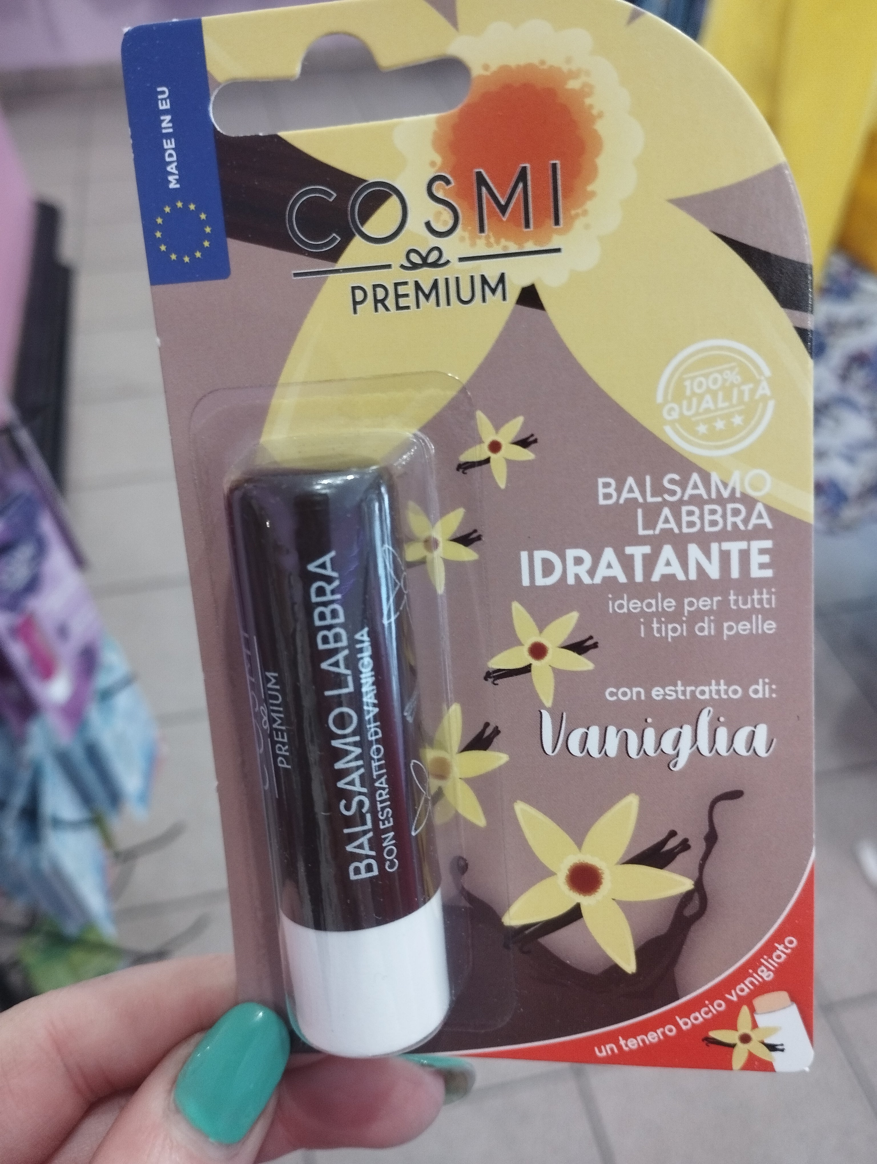 Balsamo labbra idratante vari gusti