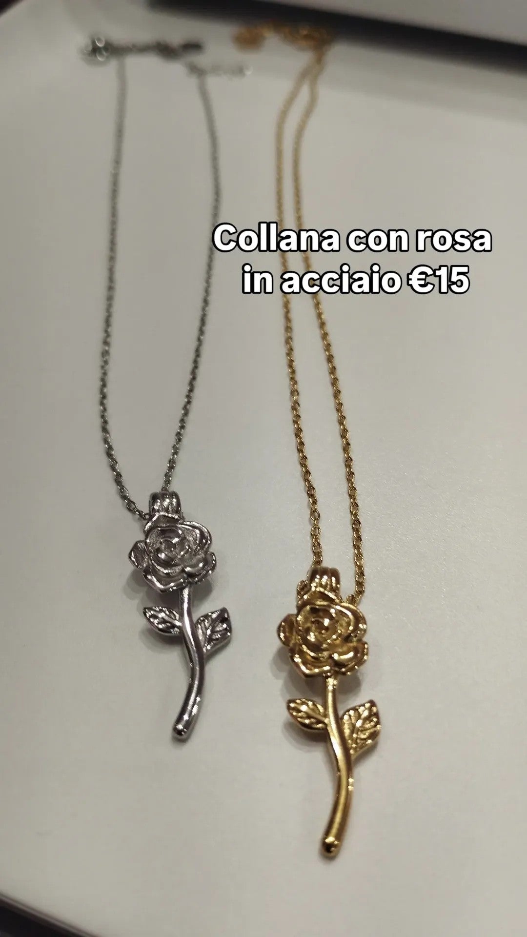 Collana rosa