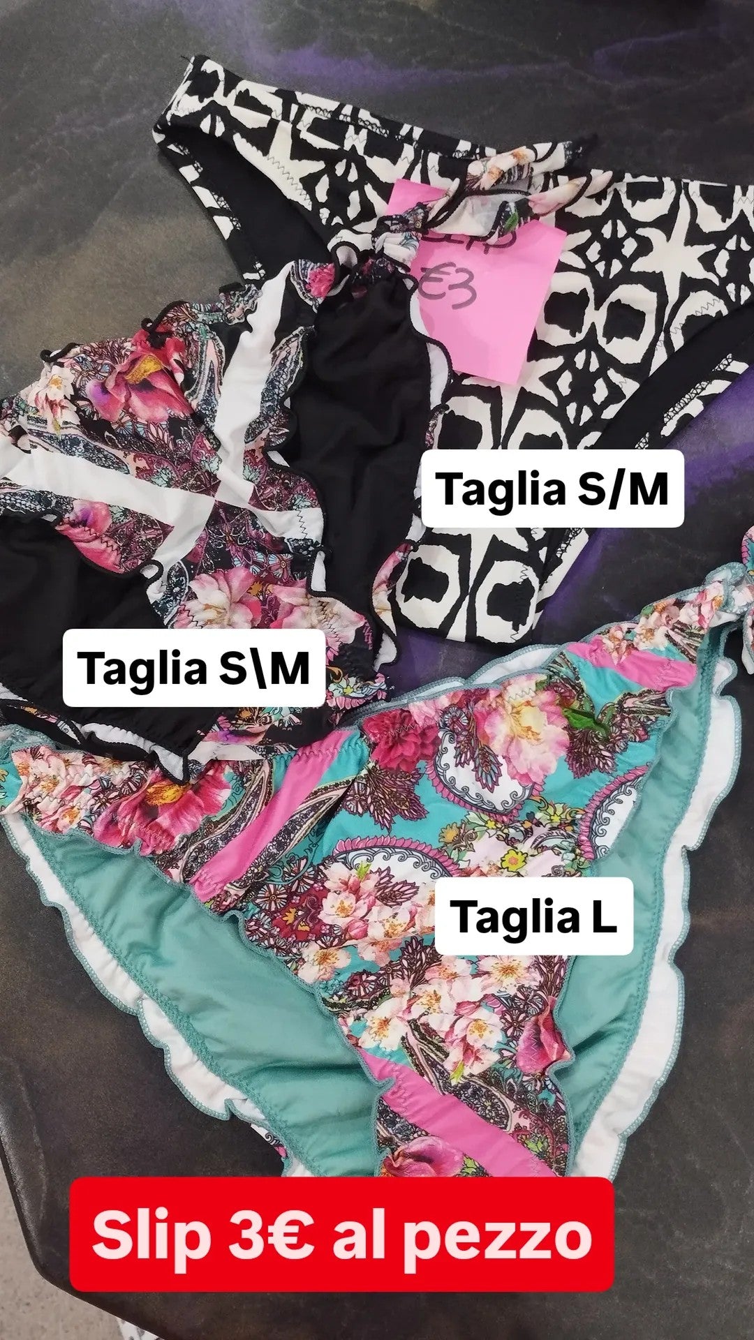 Outlet slip costumi