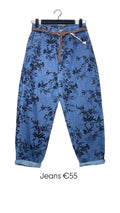 Jeans lavorato