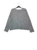Maglione misto lana effetto melange