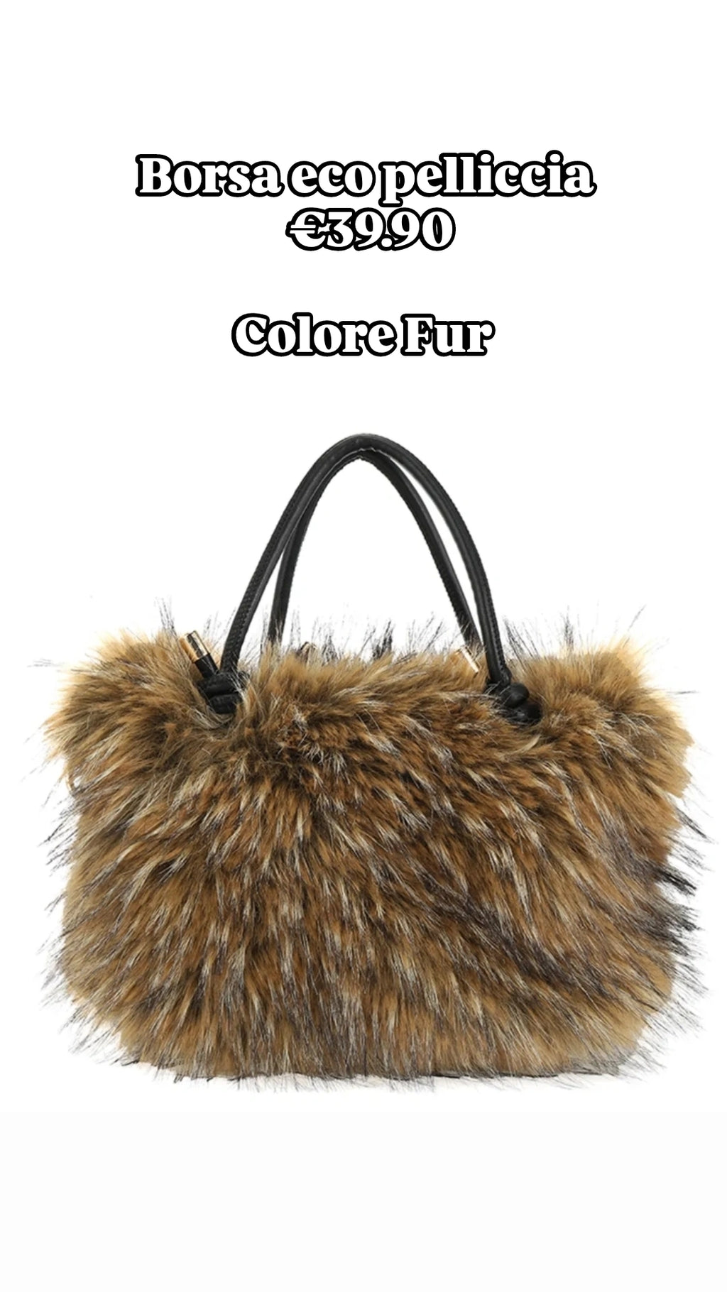 Borsa ecopelliccia