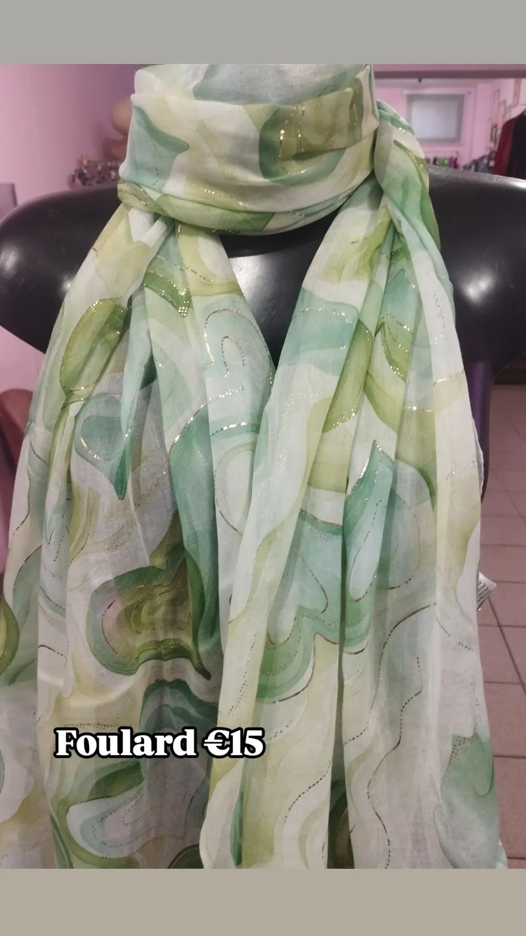 Foulard con cuori