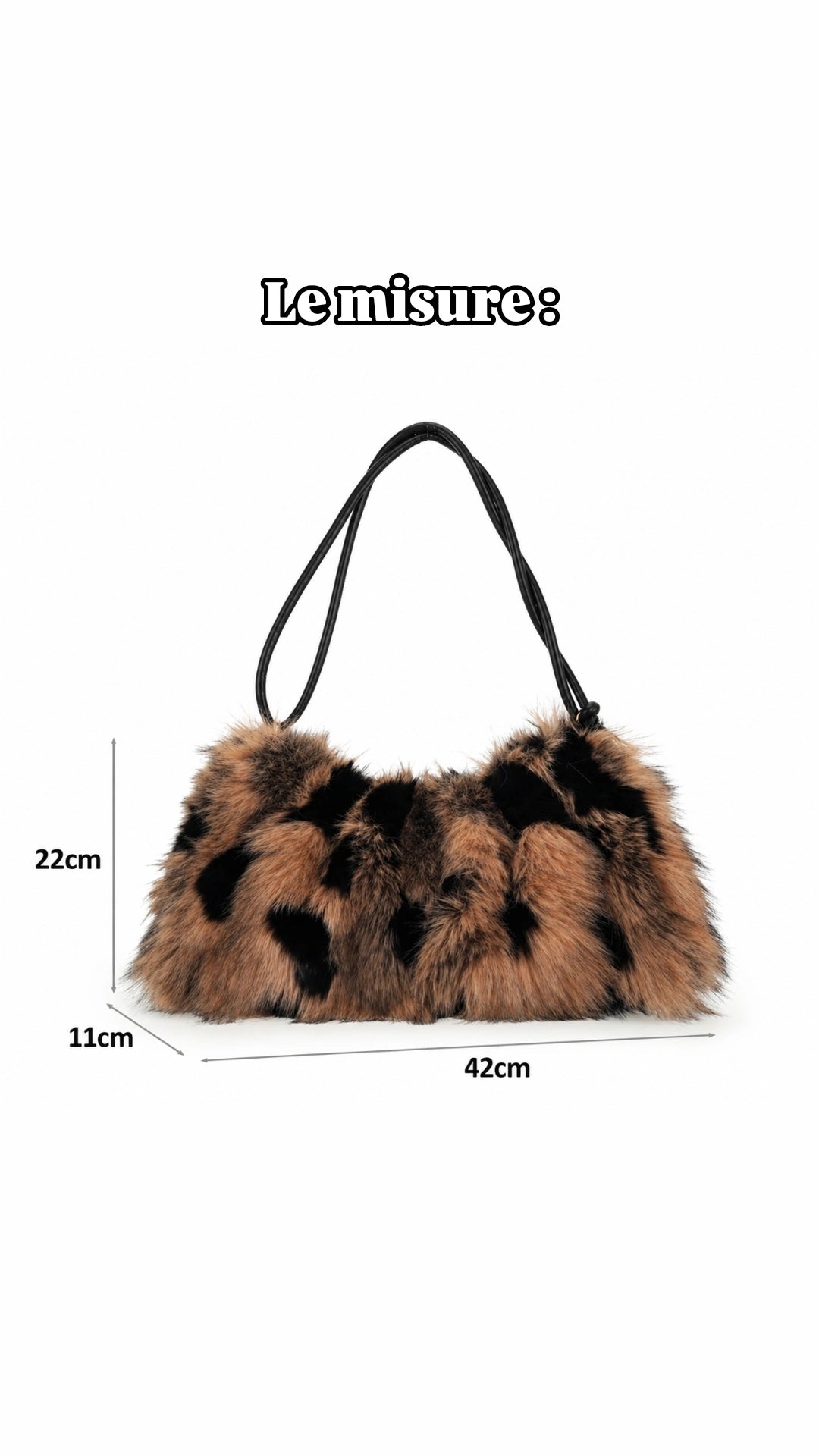 Borsa ecopelliccia
