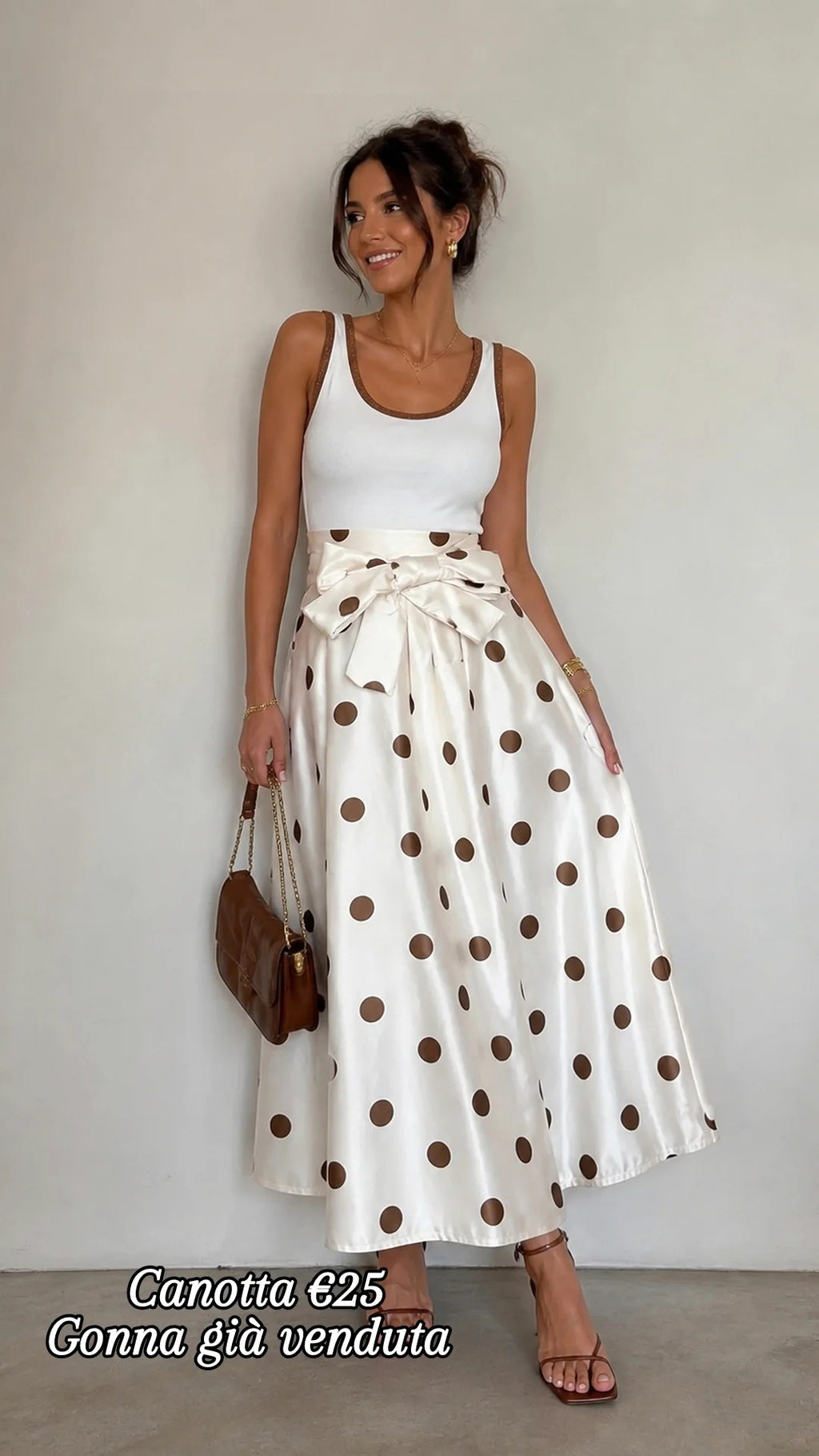 Canotta bordi lurex