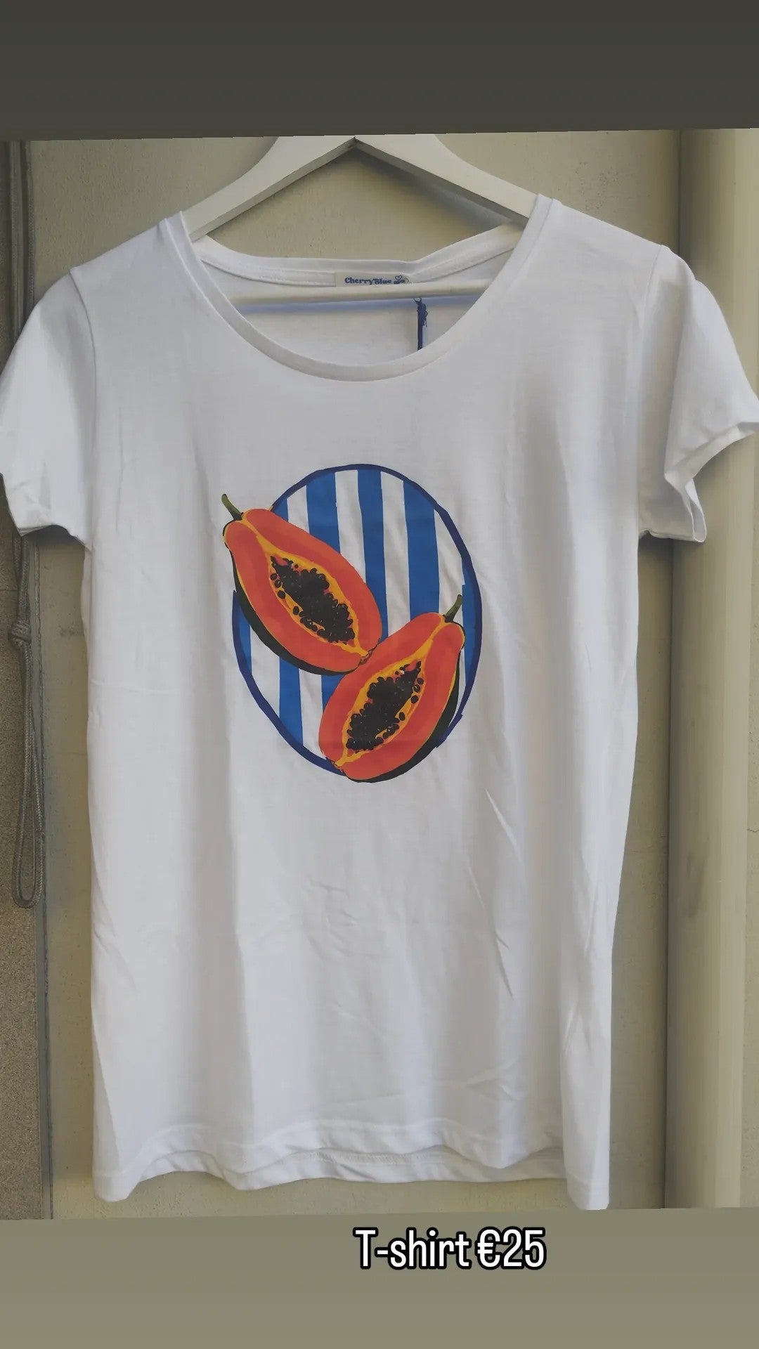 T-shirt papaya