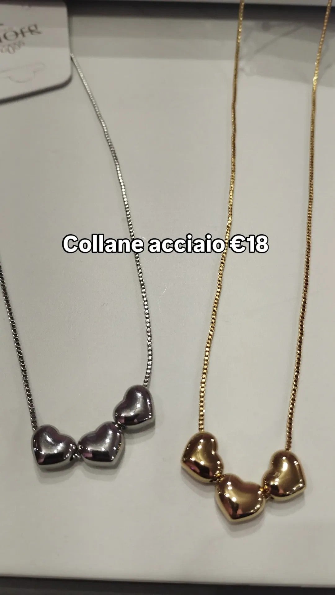 Collana cuori