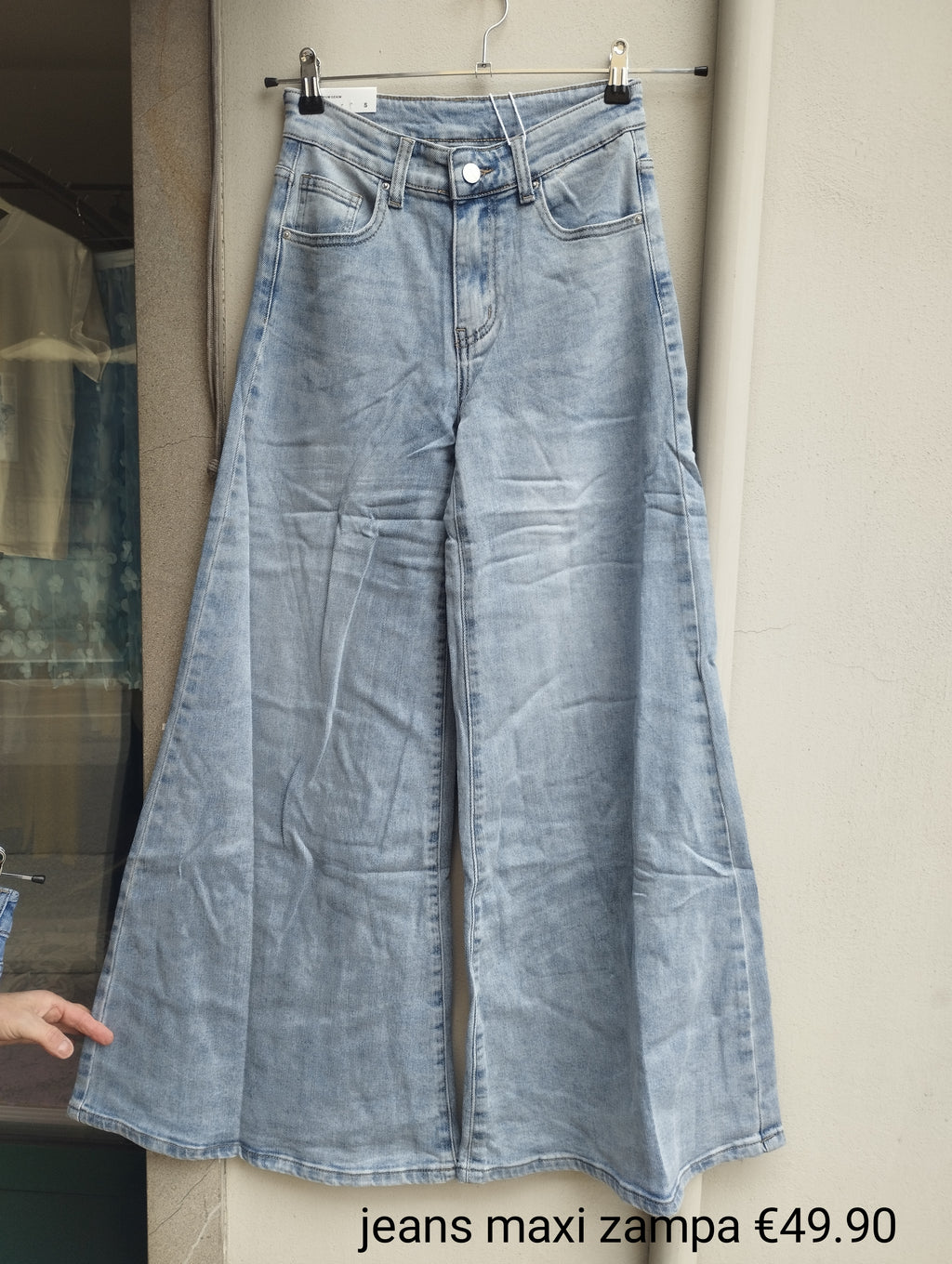 Jeans maxi zampa