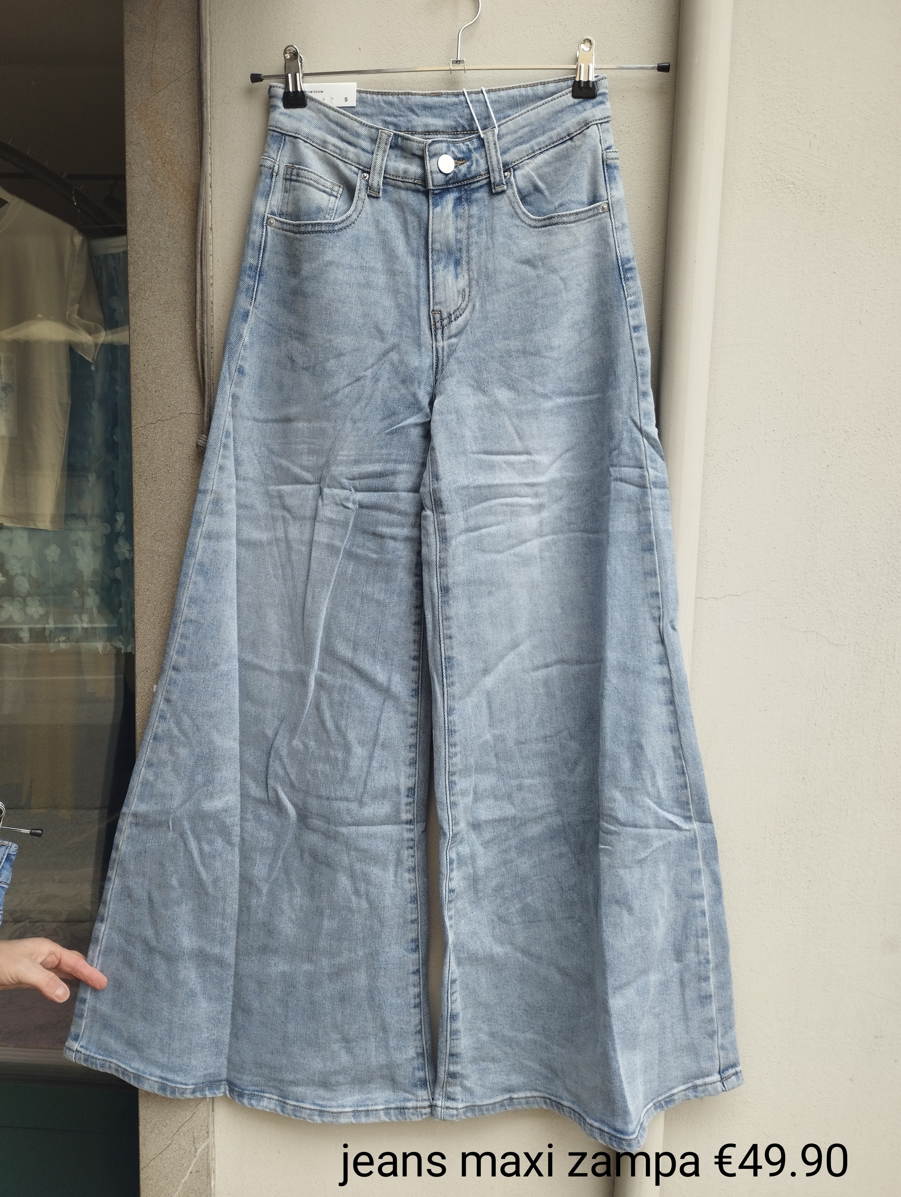Jeans maxi zampa