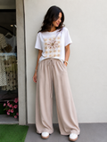 Pantalone tinta unita