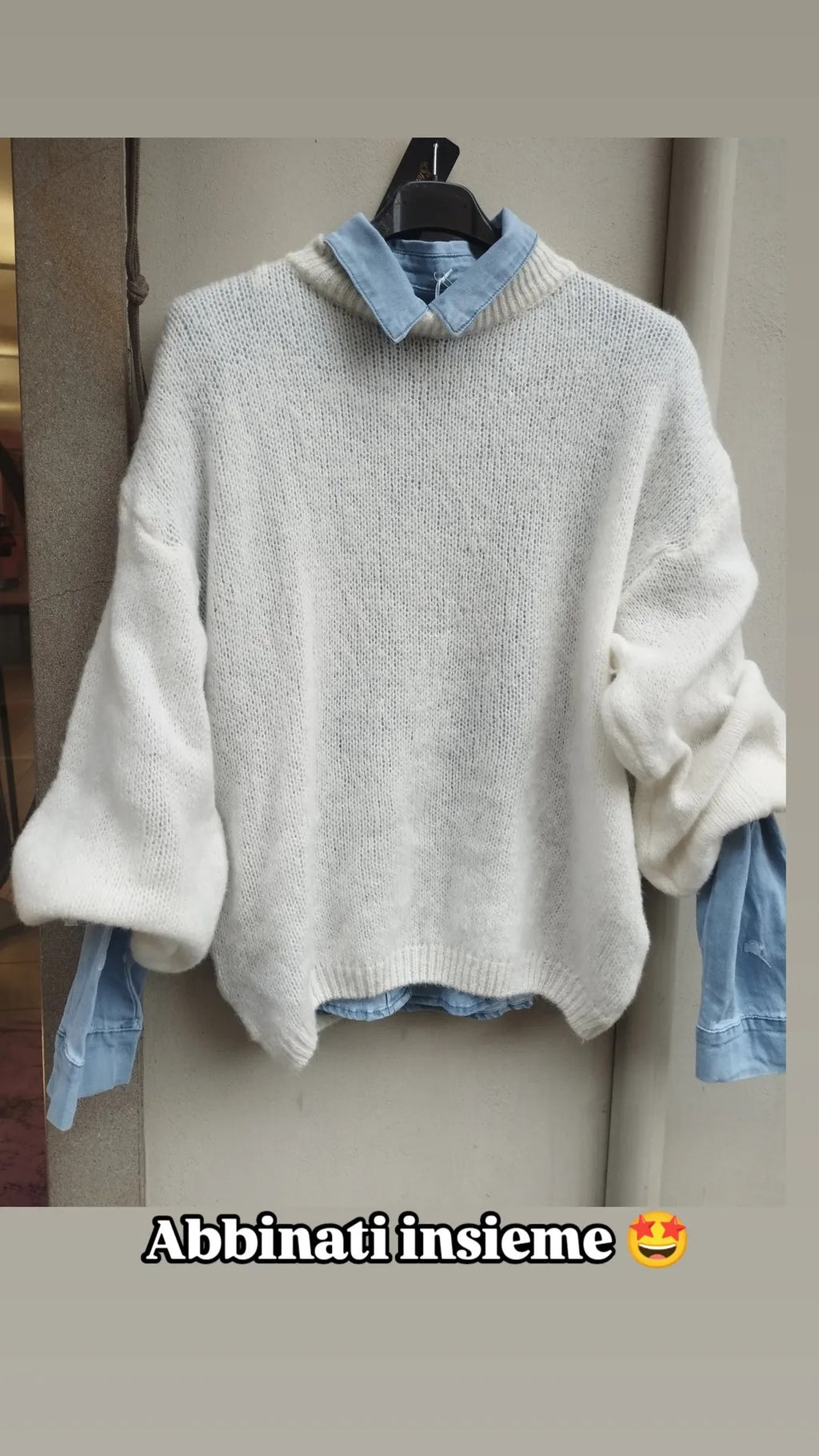 Maglioncino oversize