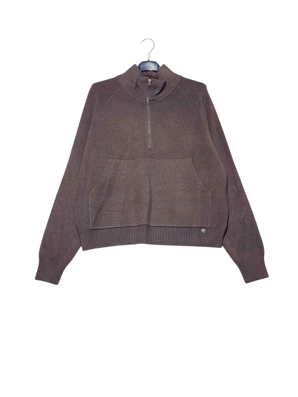 Maglioncino lupetto con zip