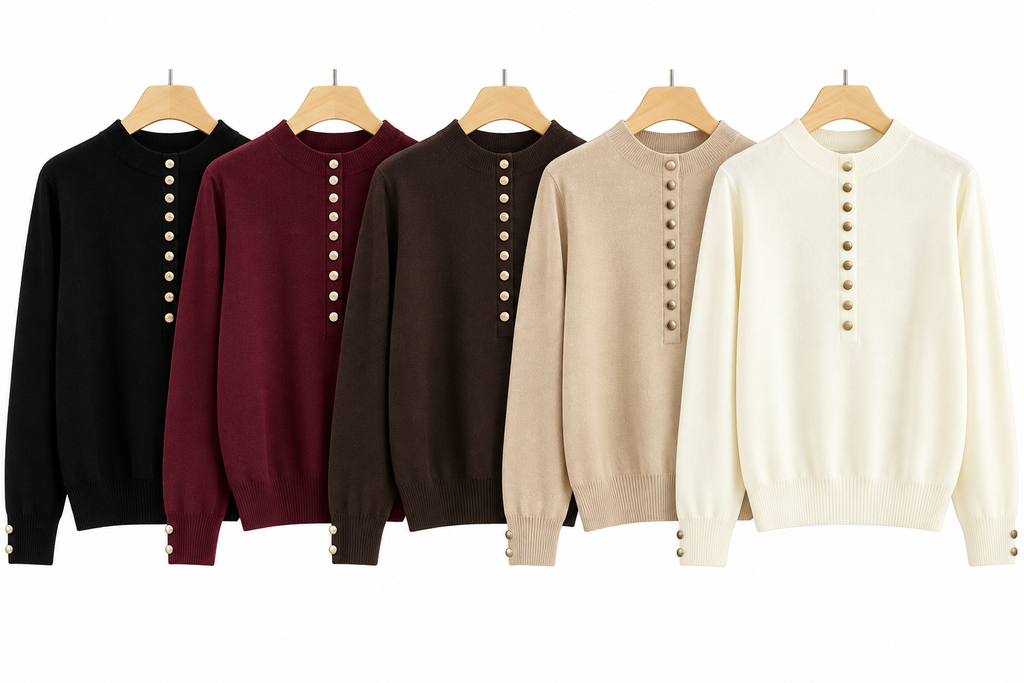 Maglia con bottoncini