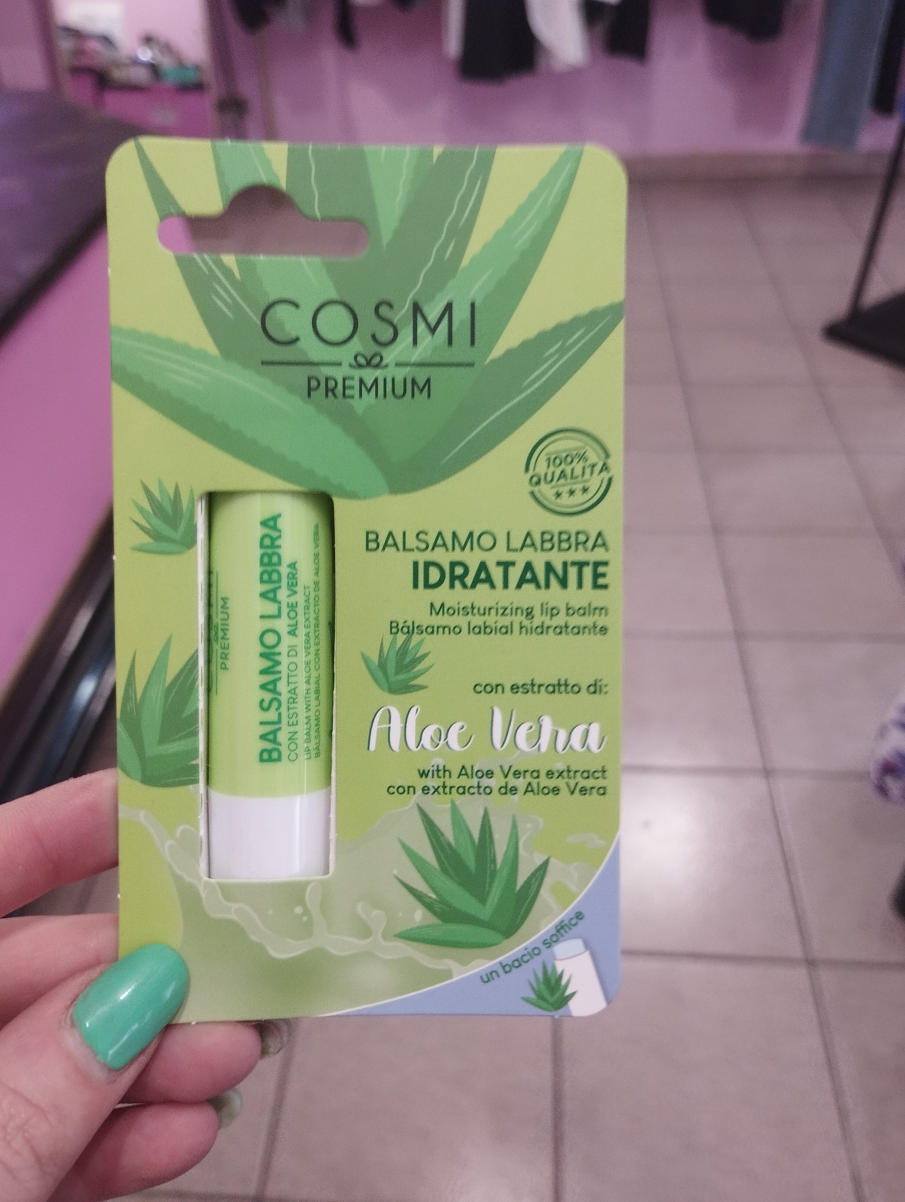 Balsamo labbra idratante vari gusti