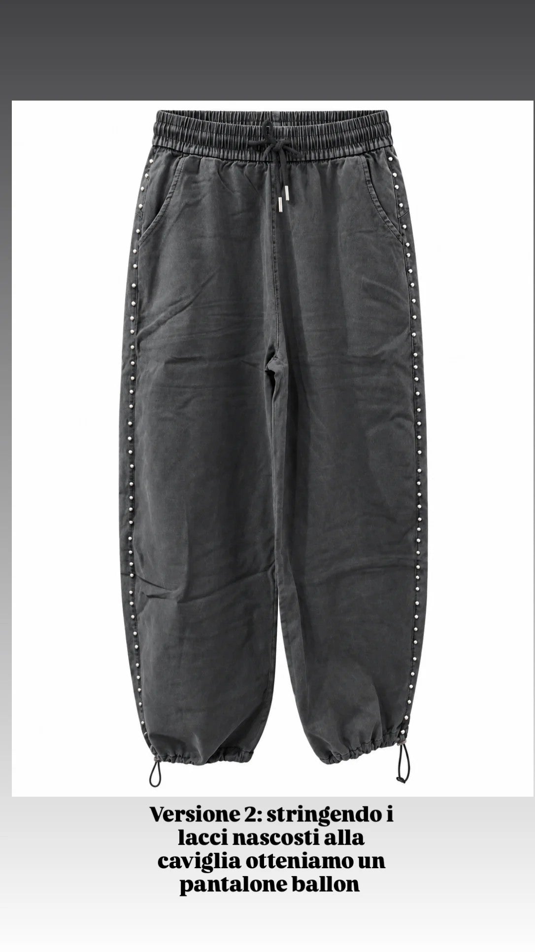Pantalone 2 in 1