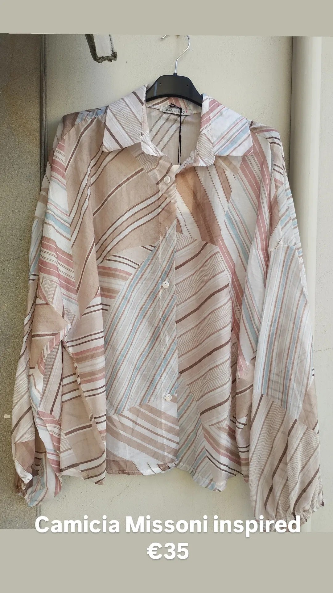 Camicia Missoni inspired