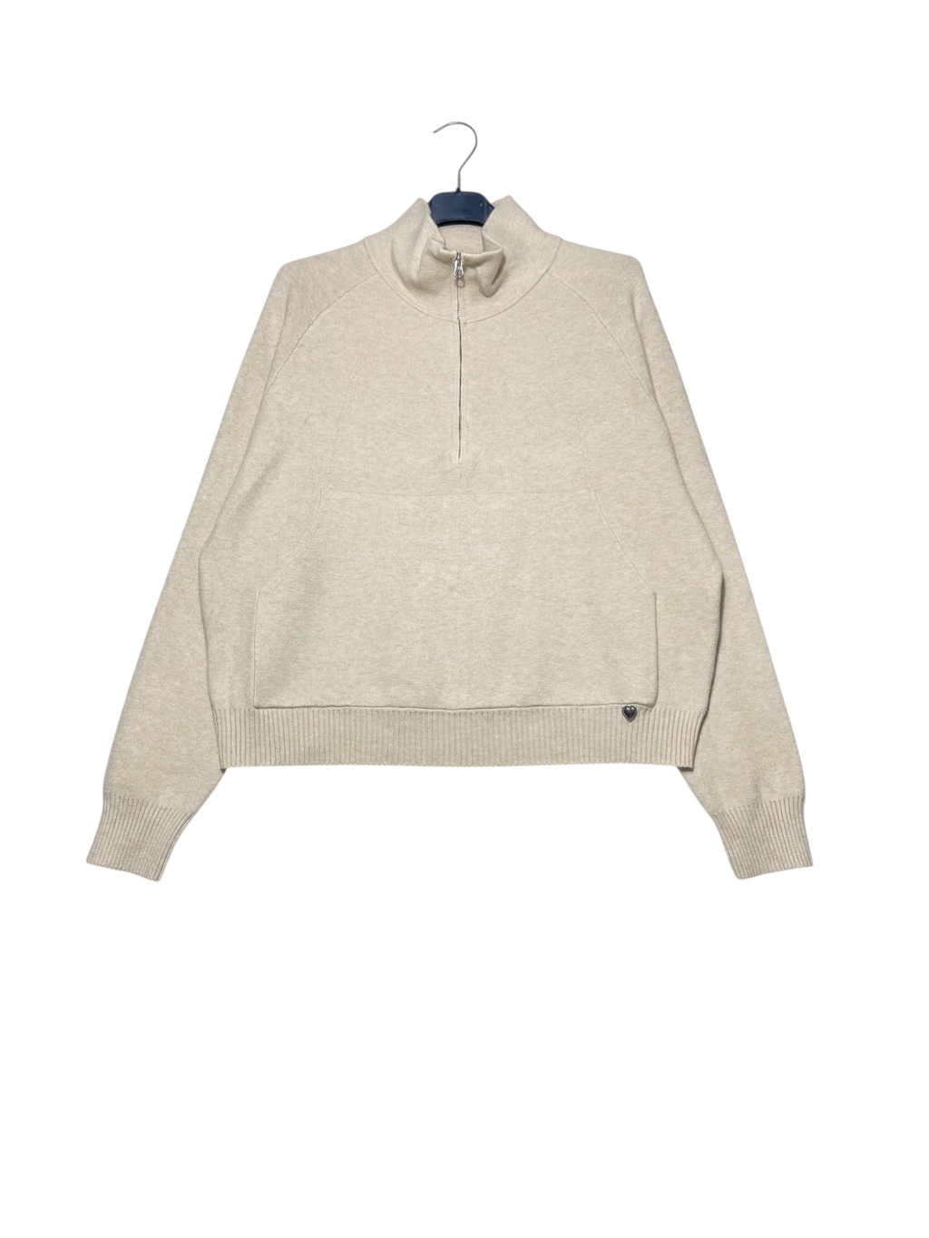 Maglioncino lupetto con zip