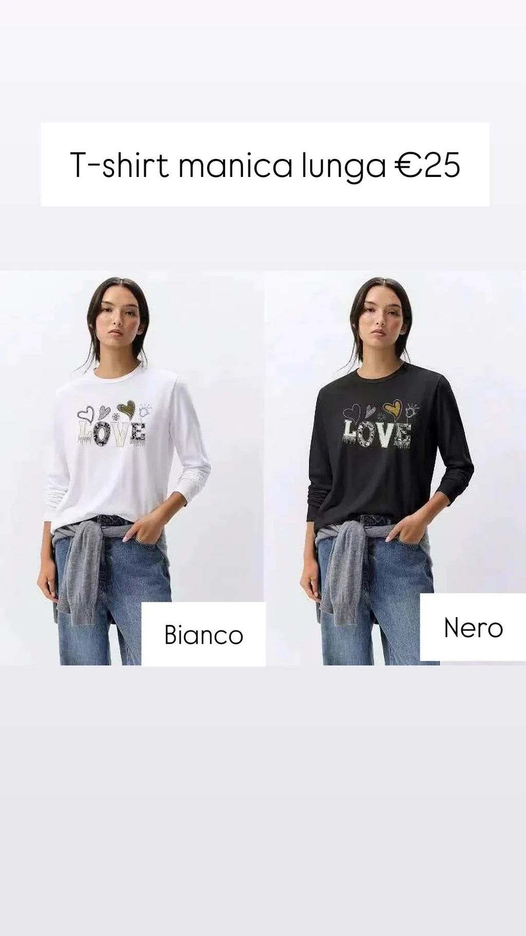 T-shirt manica lunga