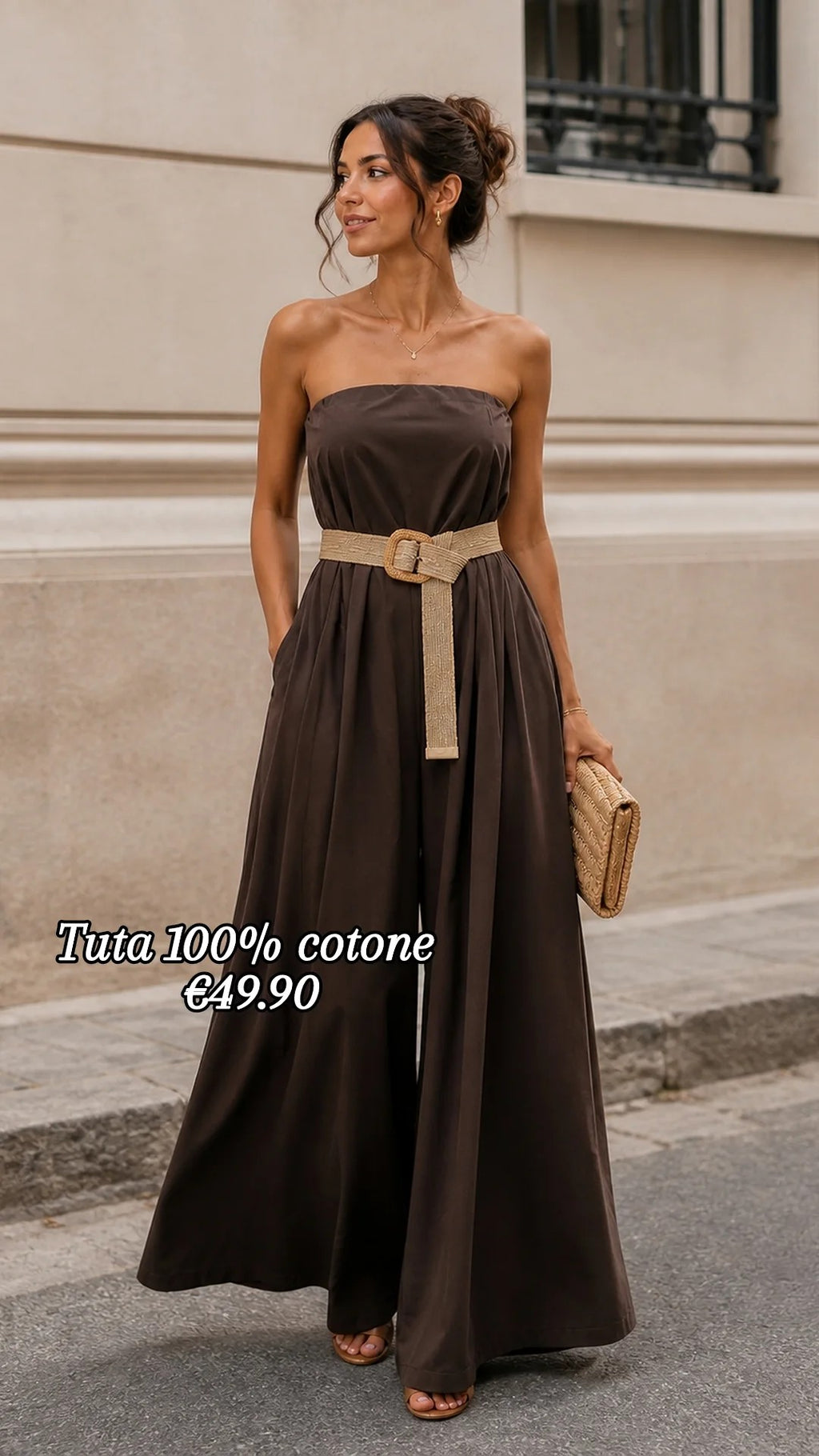 Tuta 100% cotone