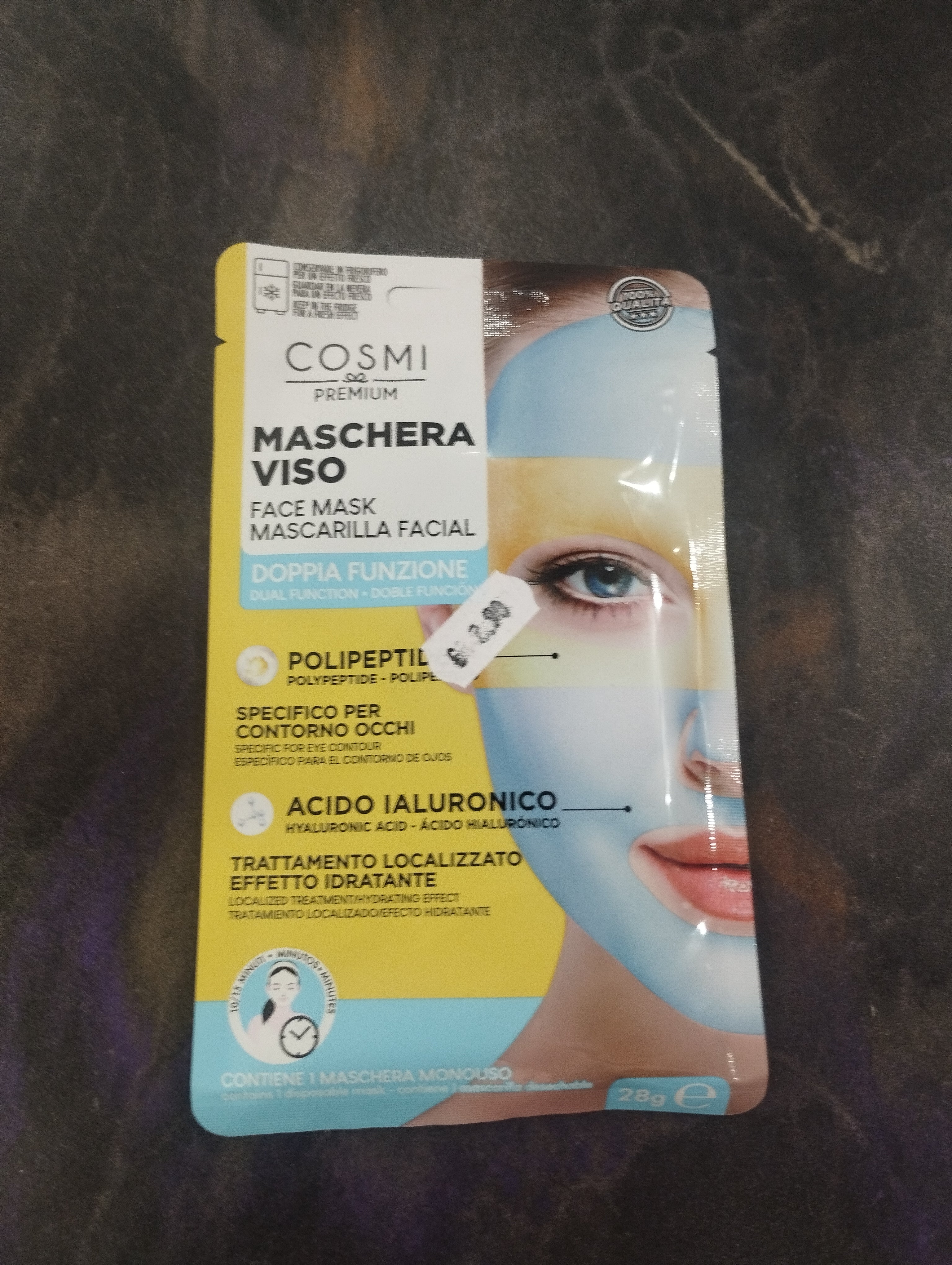 Maschera viso doppia funzione