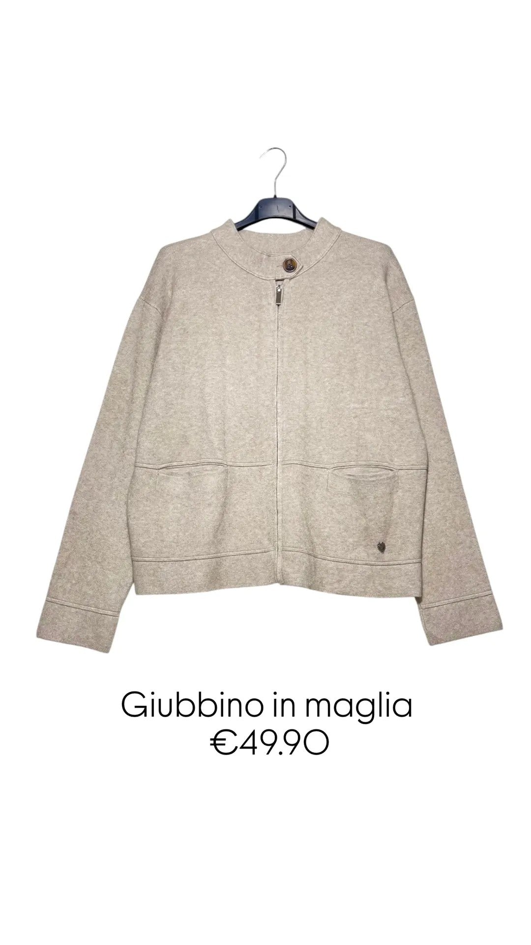 Giubbino in maglia