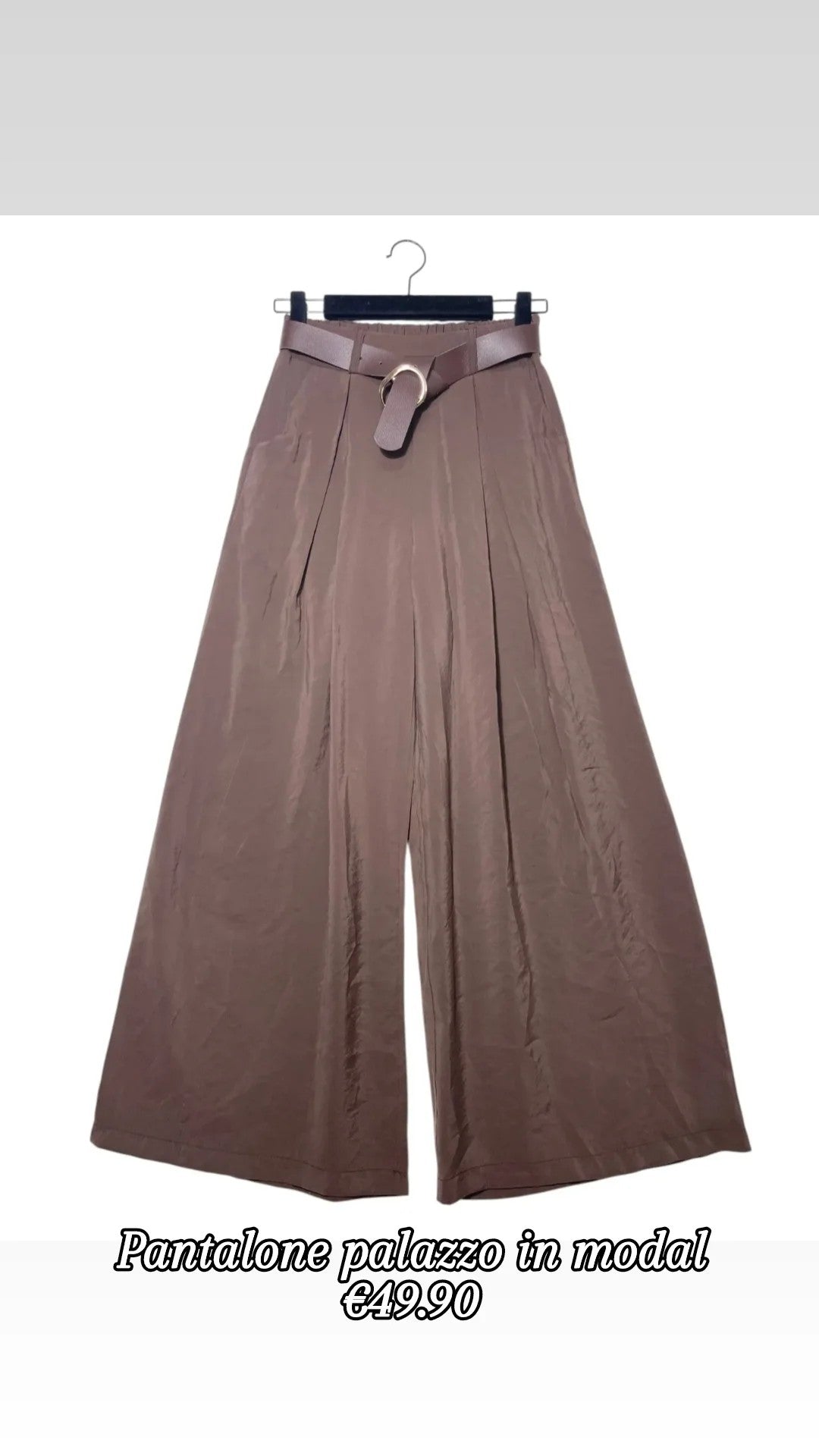 Pantalone palazzo in modal