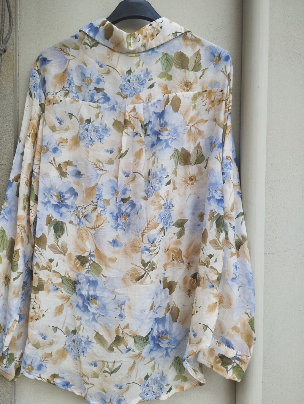 Camicia misto seta