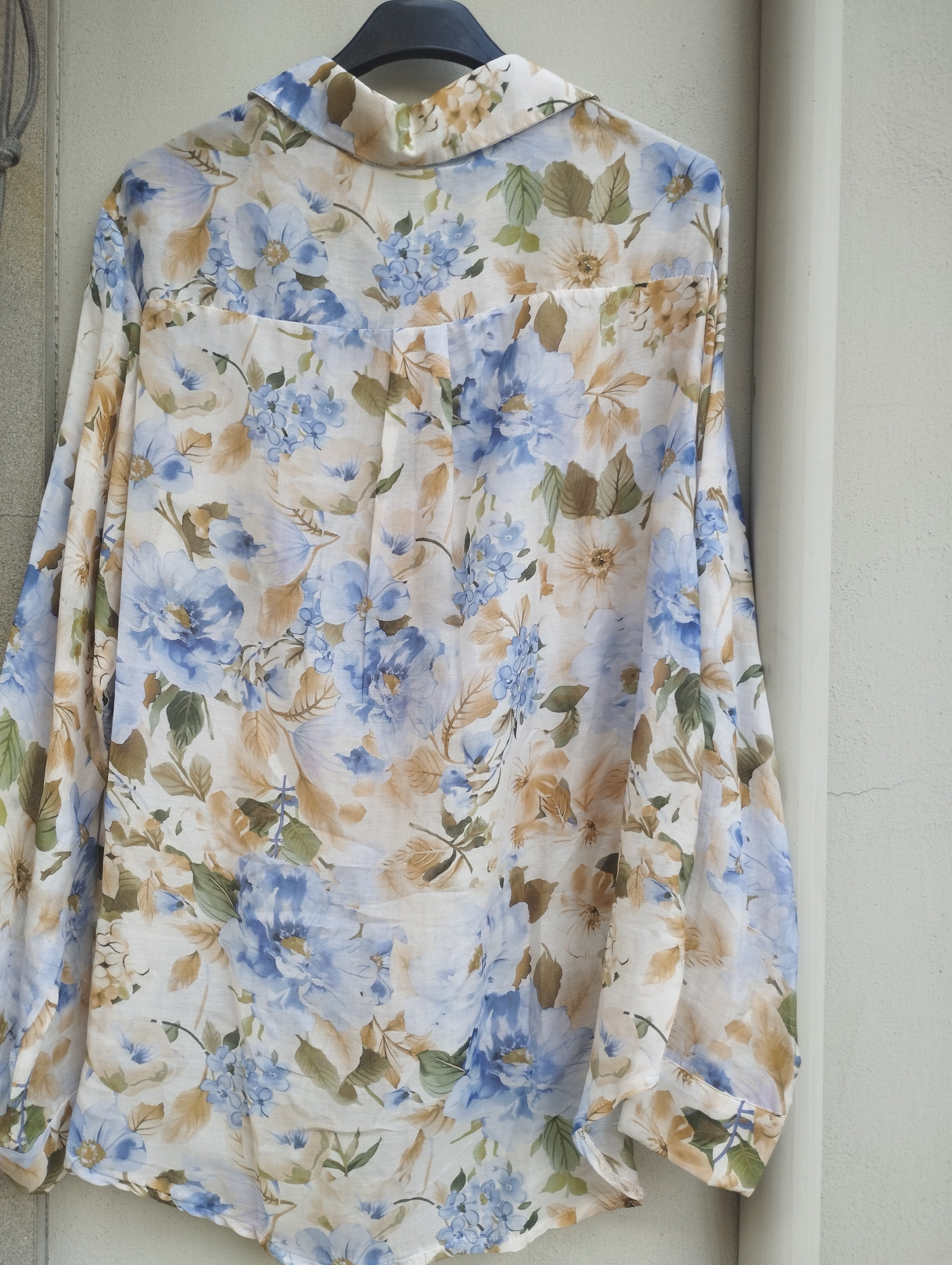 Camicia misto seta