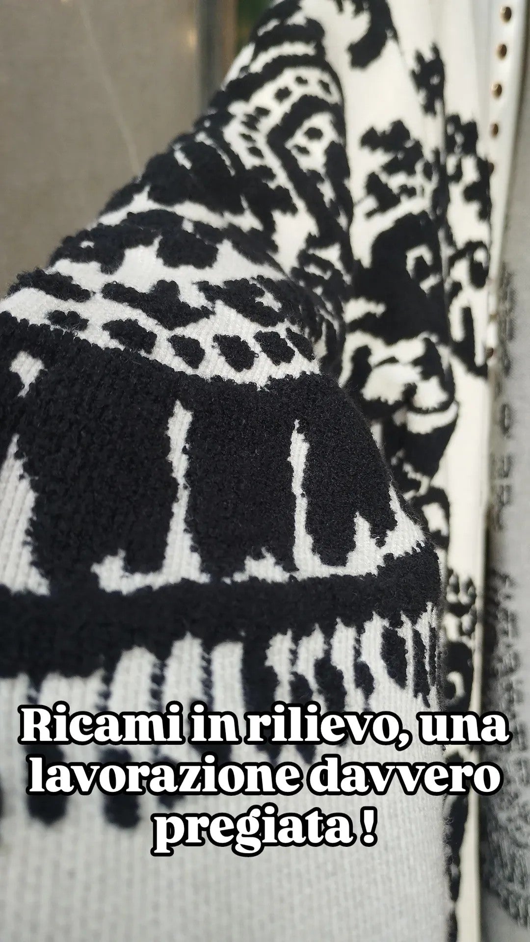 Cardigan cappottino