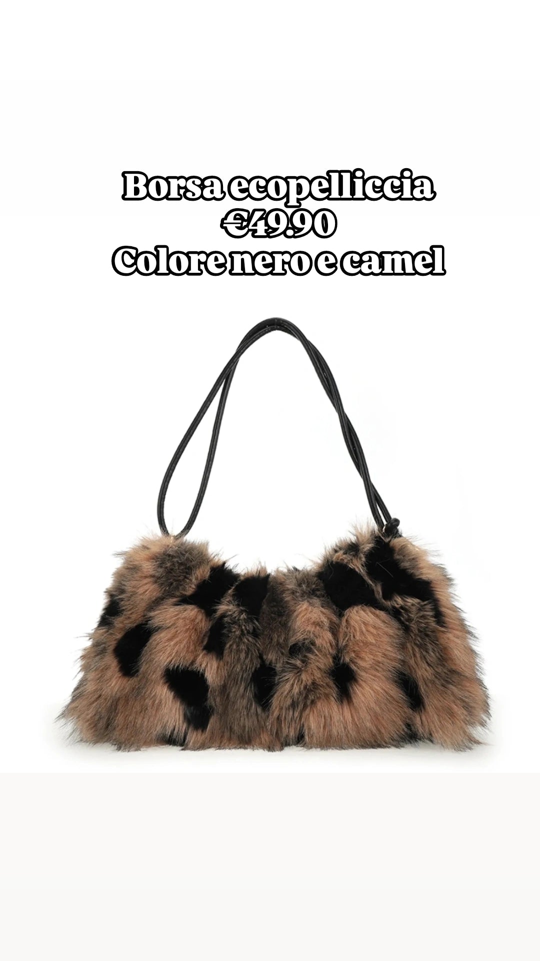 Borsa ecopelliccia