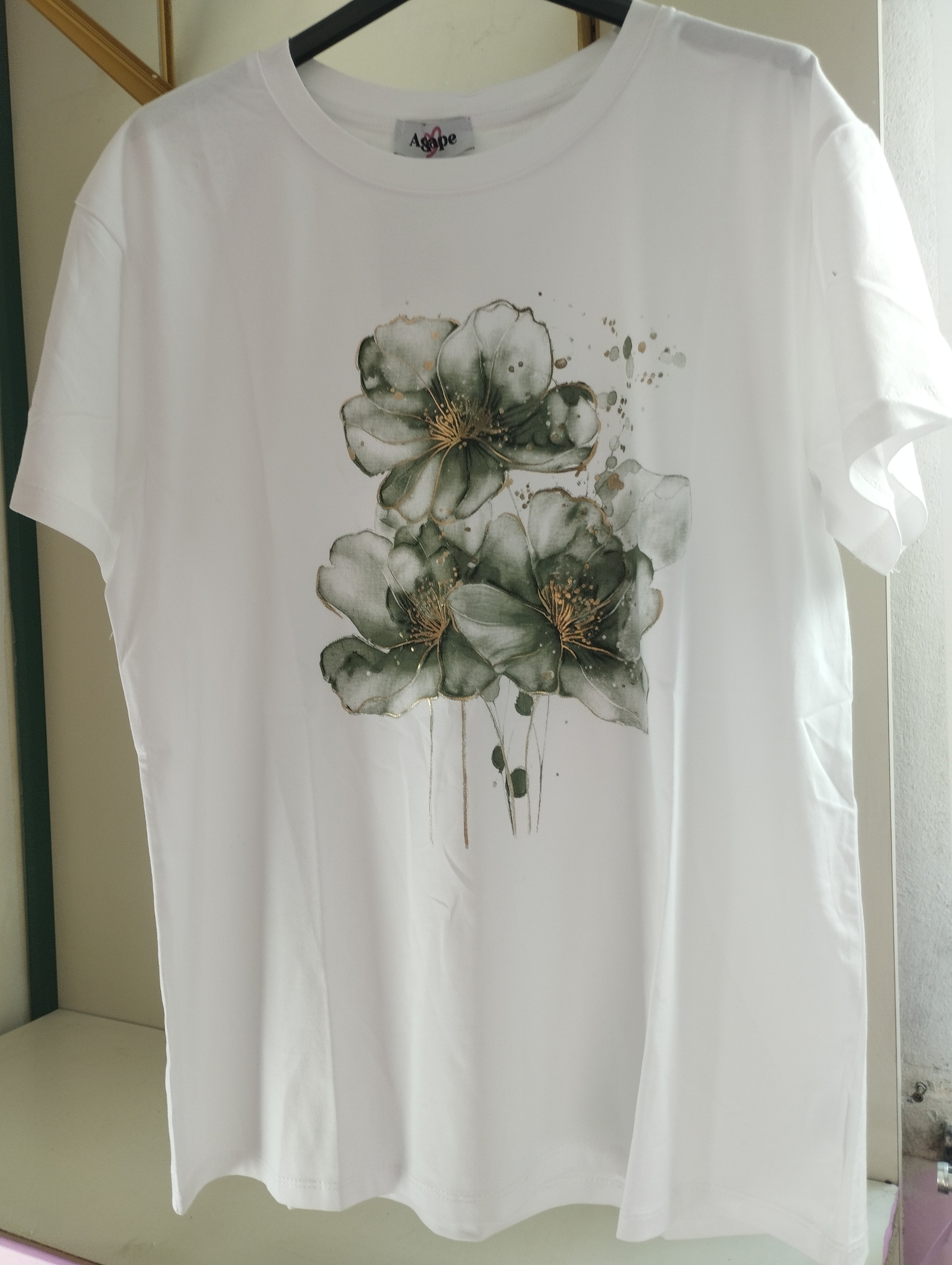 T-shirt fiori
