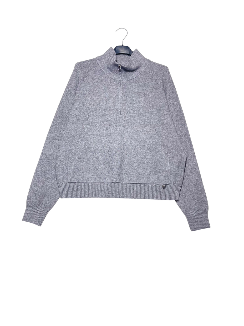 Maglioncino lupetto con zip