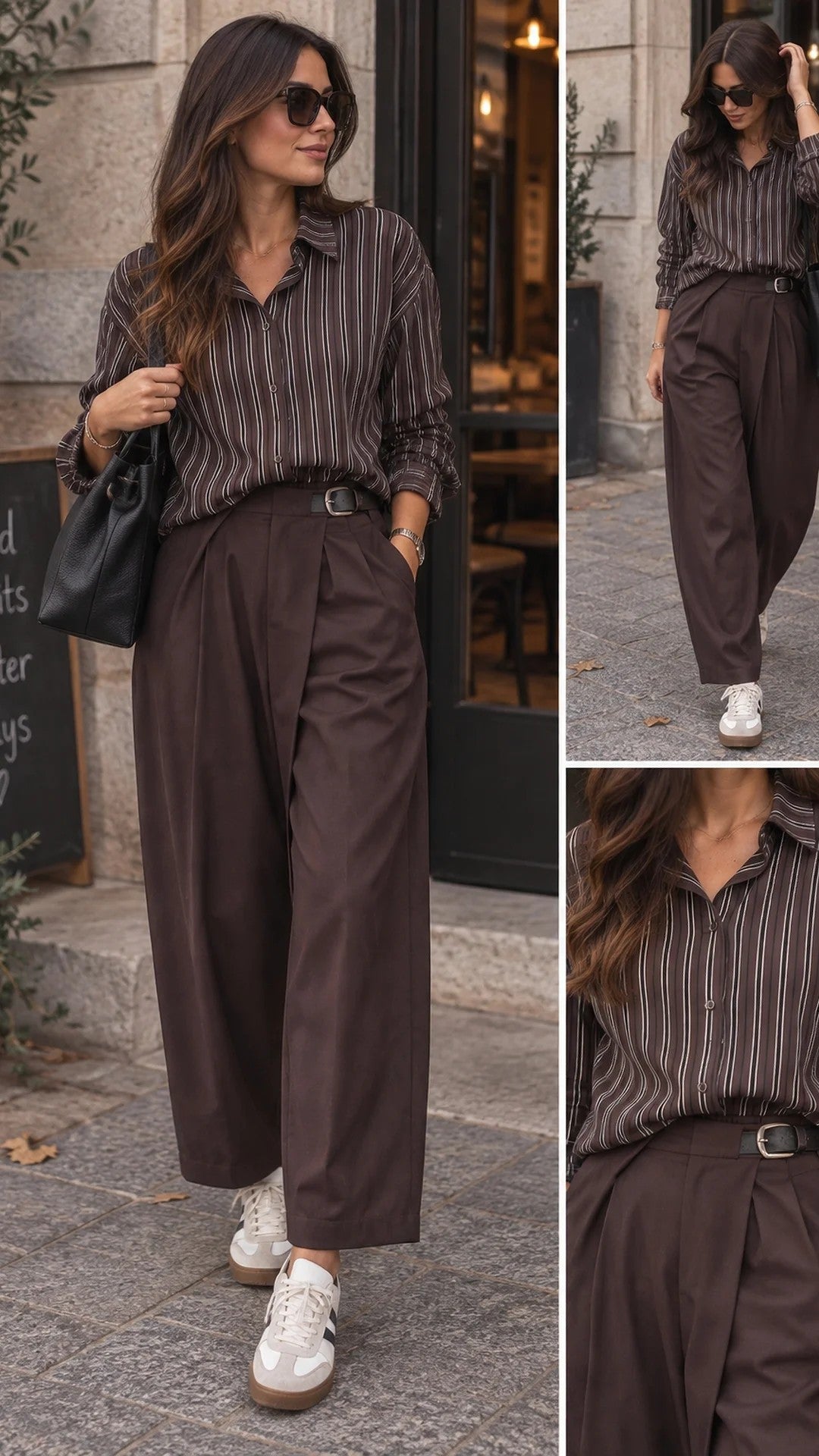 Pantalone con fibbia
