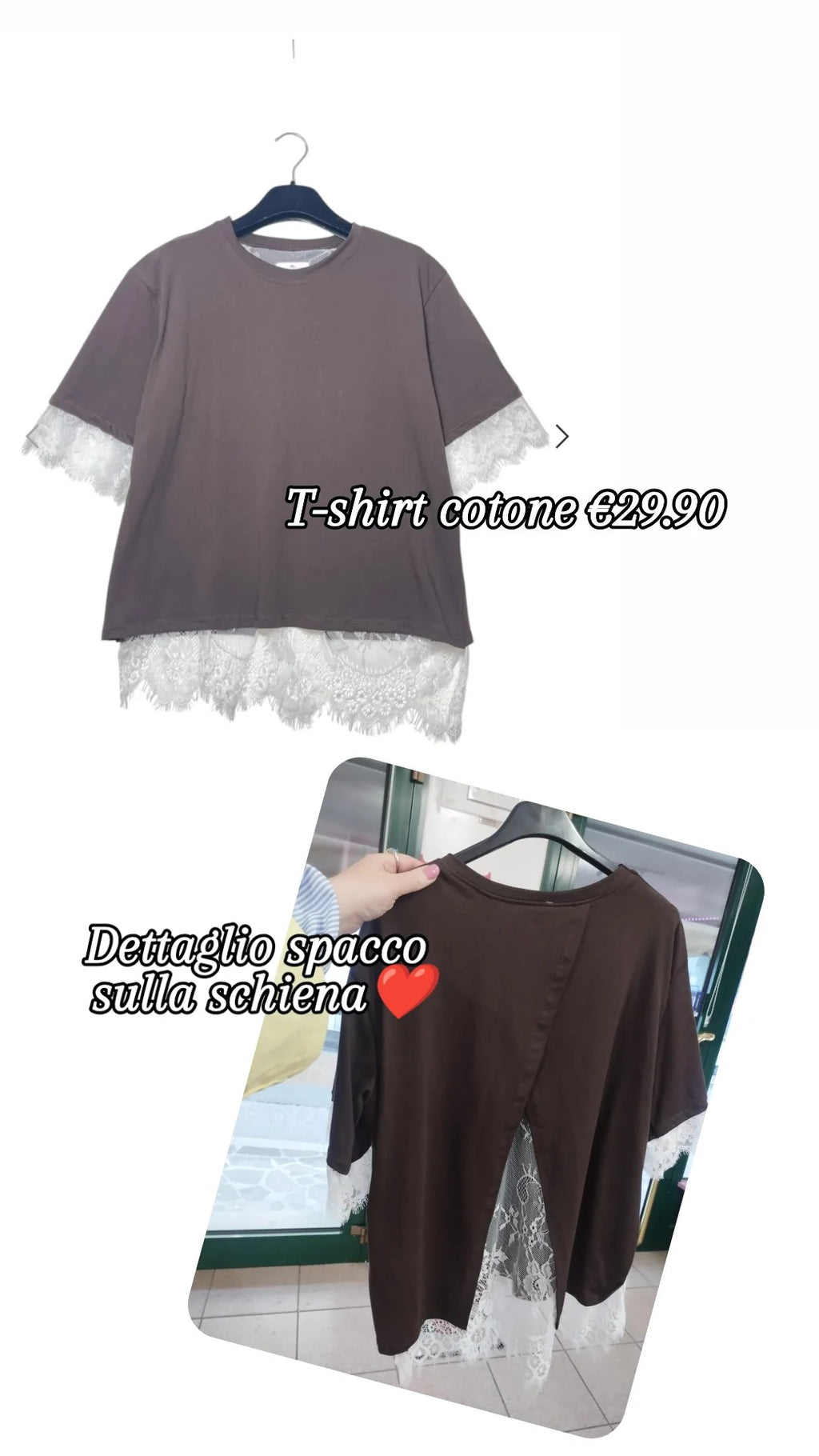 T-shirt cotone