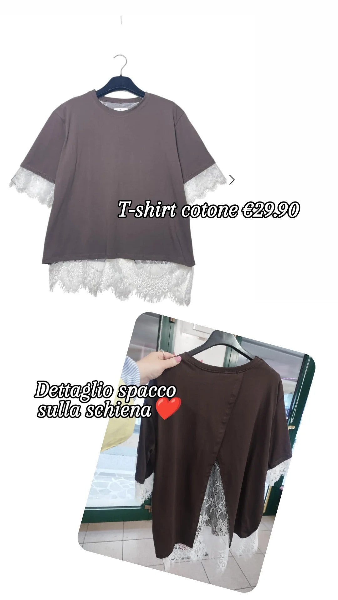 T-shirt cotone