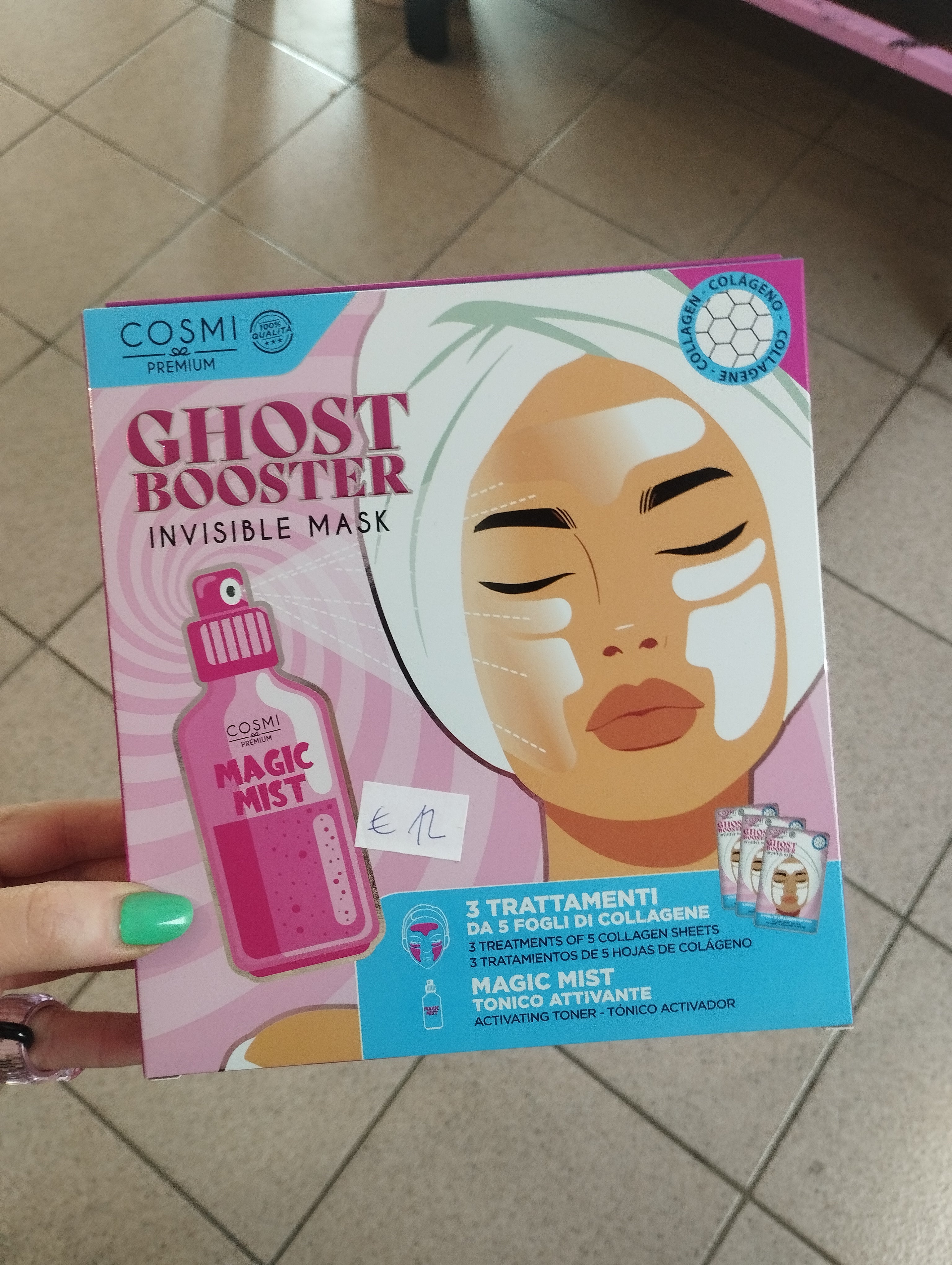 Invisibile Mask al collagene