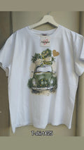 T-shirt macchina vintage