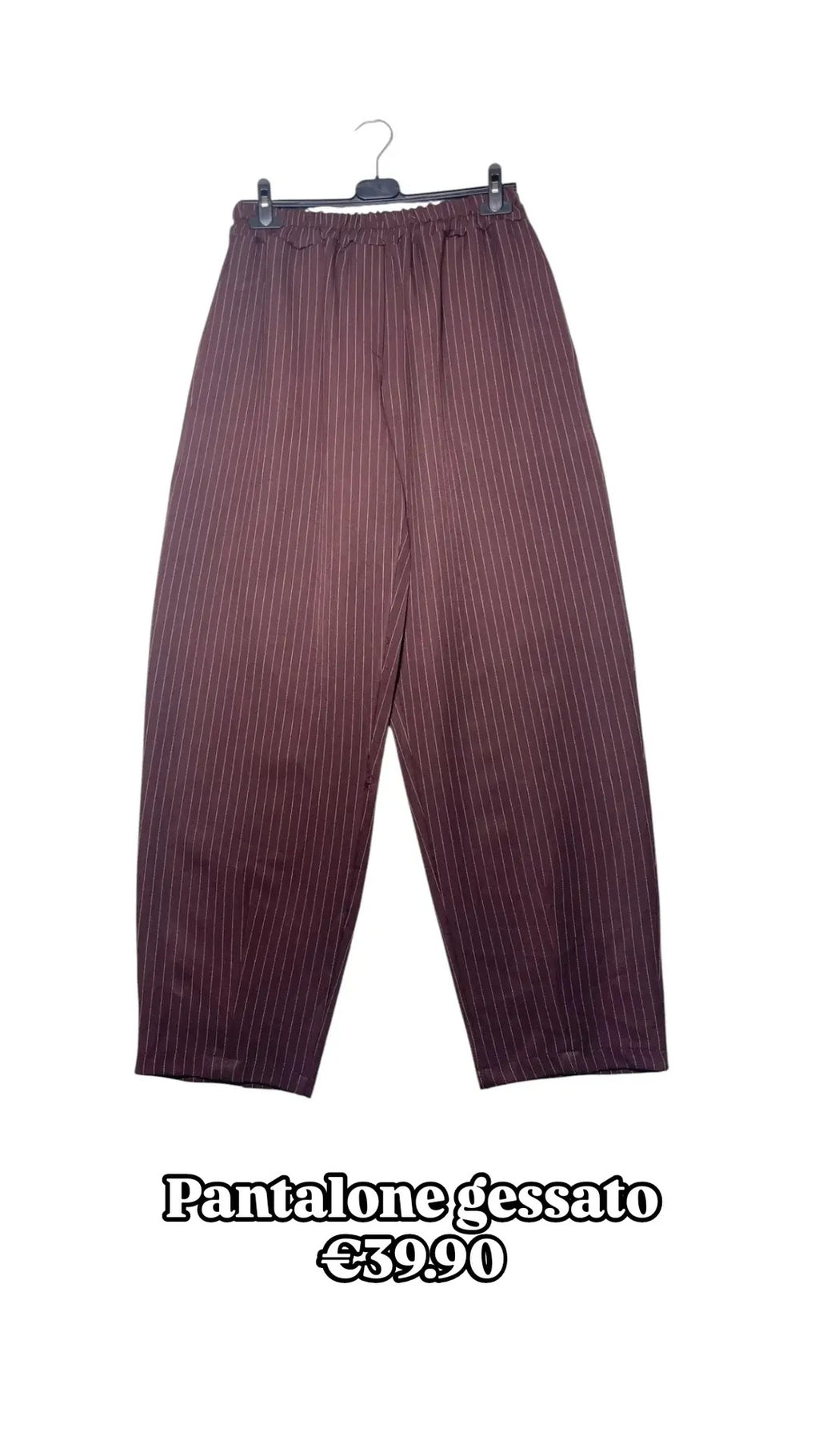 Pantalone gessato